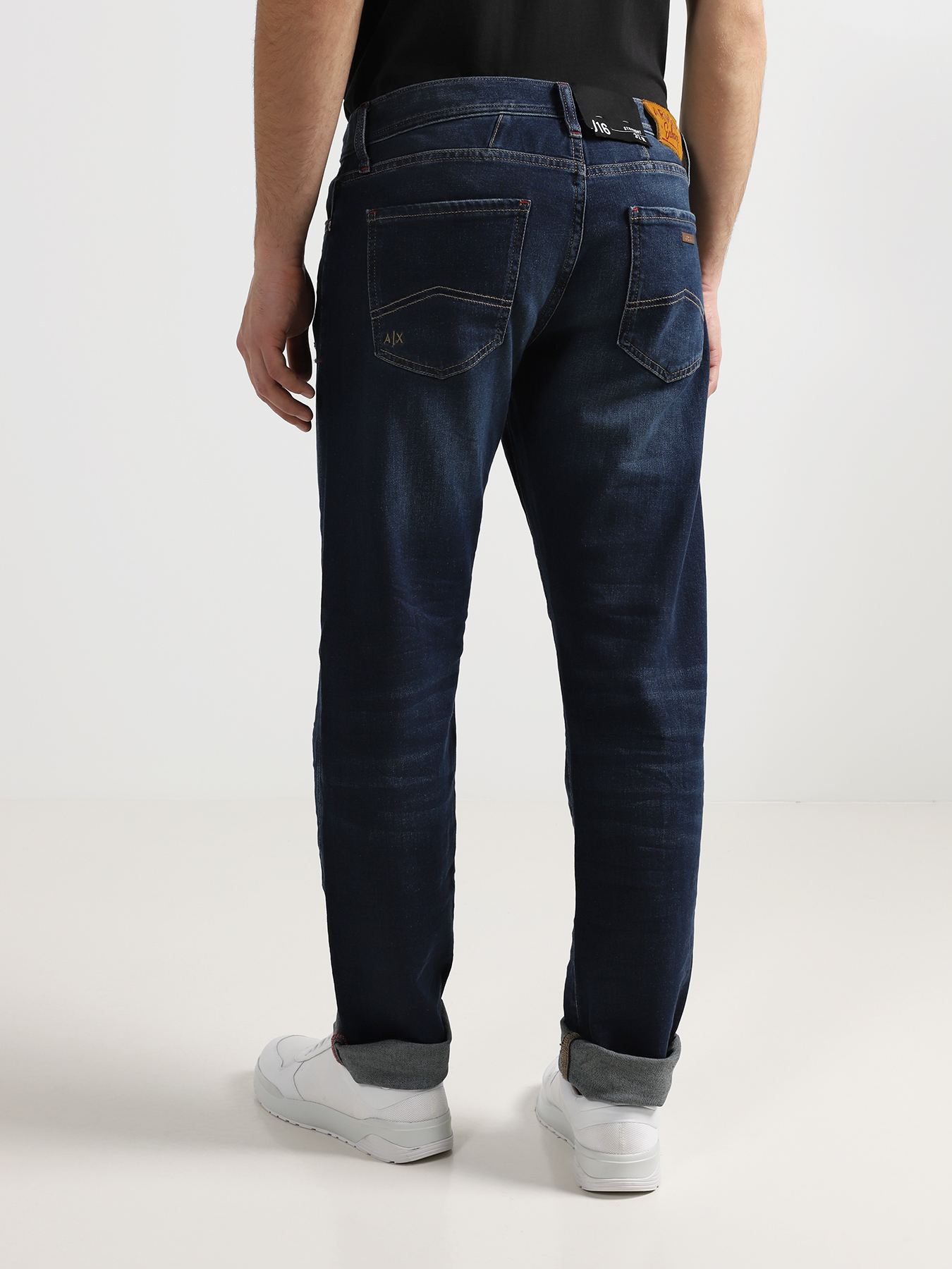 Armani Exchange Мужские рваные джинсы J16 353146-016 Фото 2