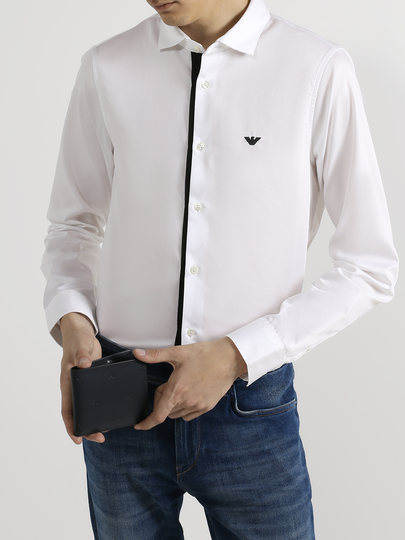 

Armani Exchange Кожаный кошелек, Siniy, Кожаный кошелек