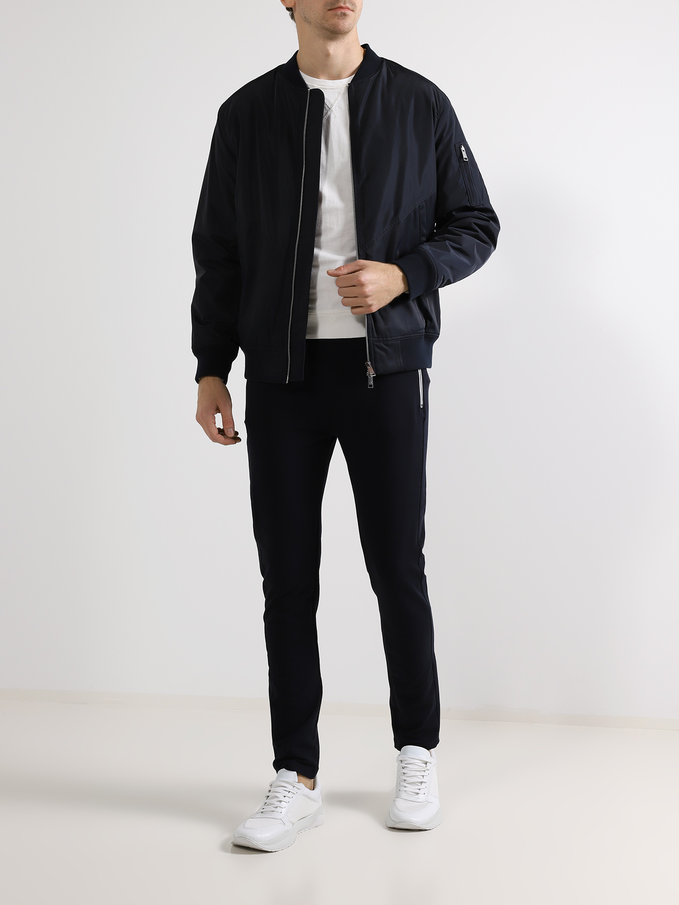 

Armani Exchange Бомбер, Temno_siniy, Бомбер