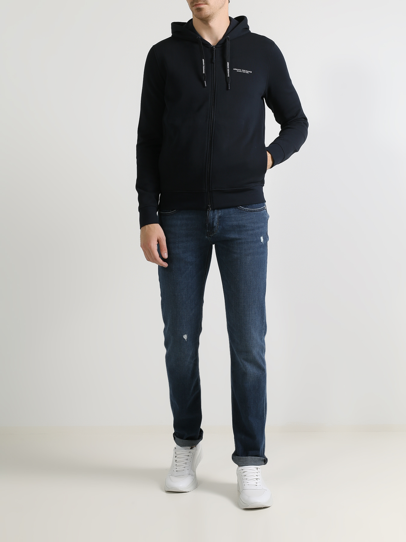 

Armani Exchange Толстовка, Temno_siniy, Толстовка