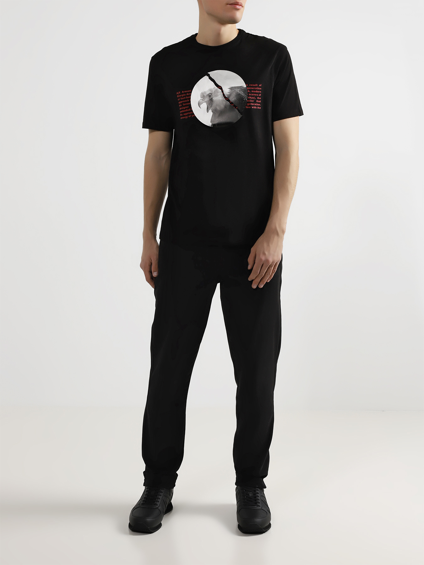

Armani Exchange Футболка, Chernyy, Футболка
