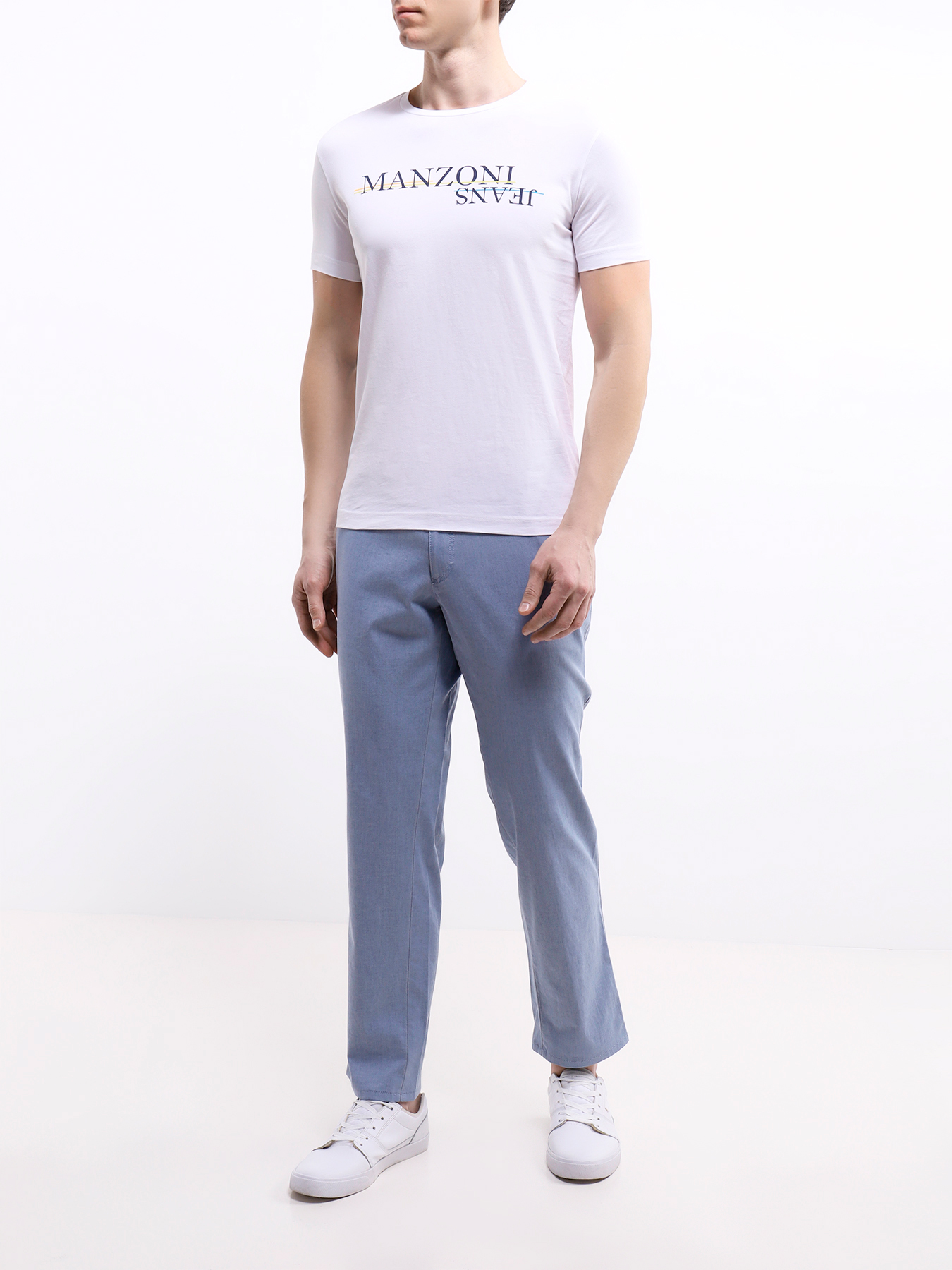 

Alessandro Manzoni Jeans Футболка, Belyy, Футболка