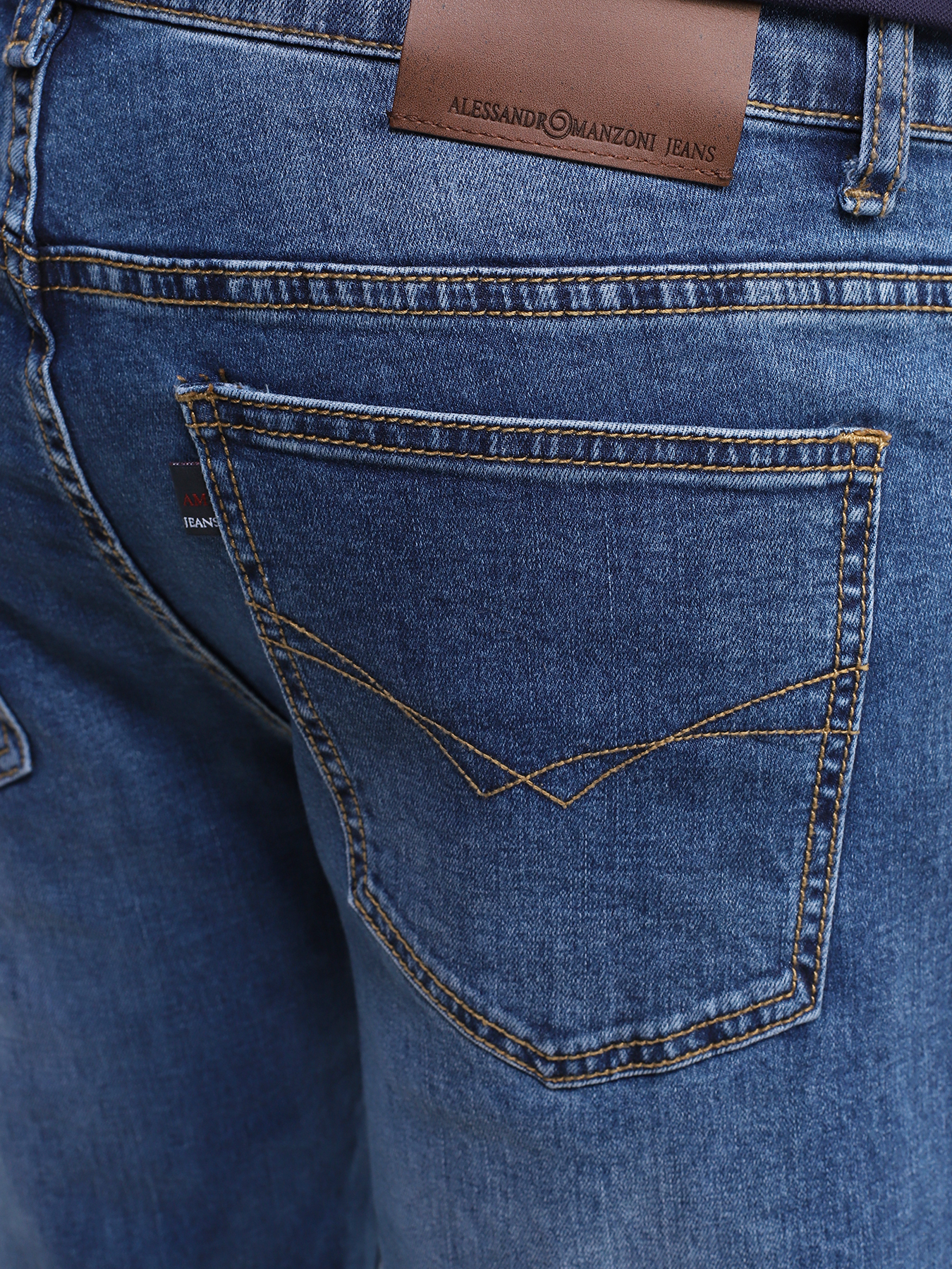 Alessandro Manzoni Jeans Прямые джинсы 355744-026 Фото 4