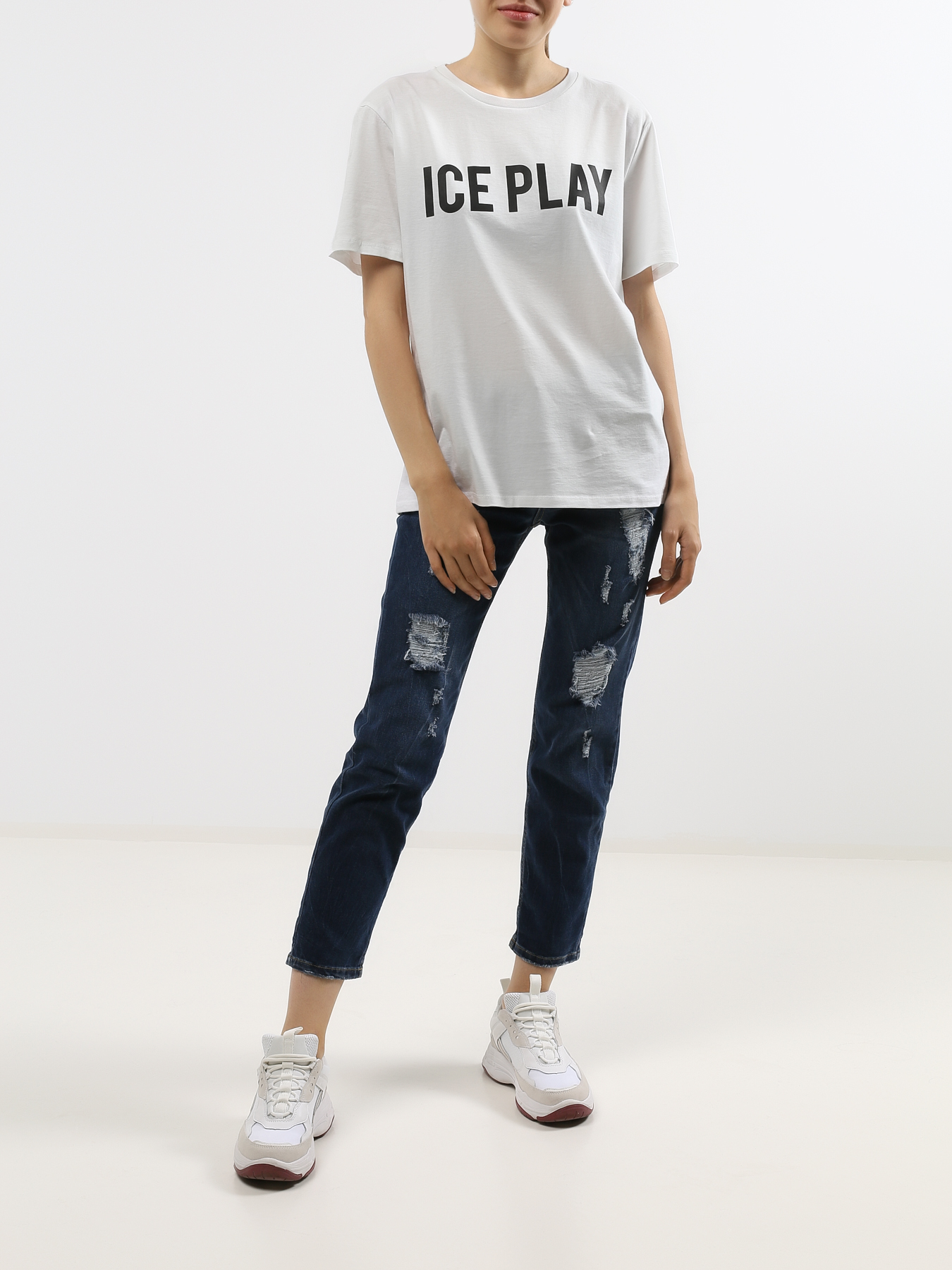 

Ice Play Футболка с надписью, Cherno_belyy, Футболка с надписью