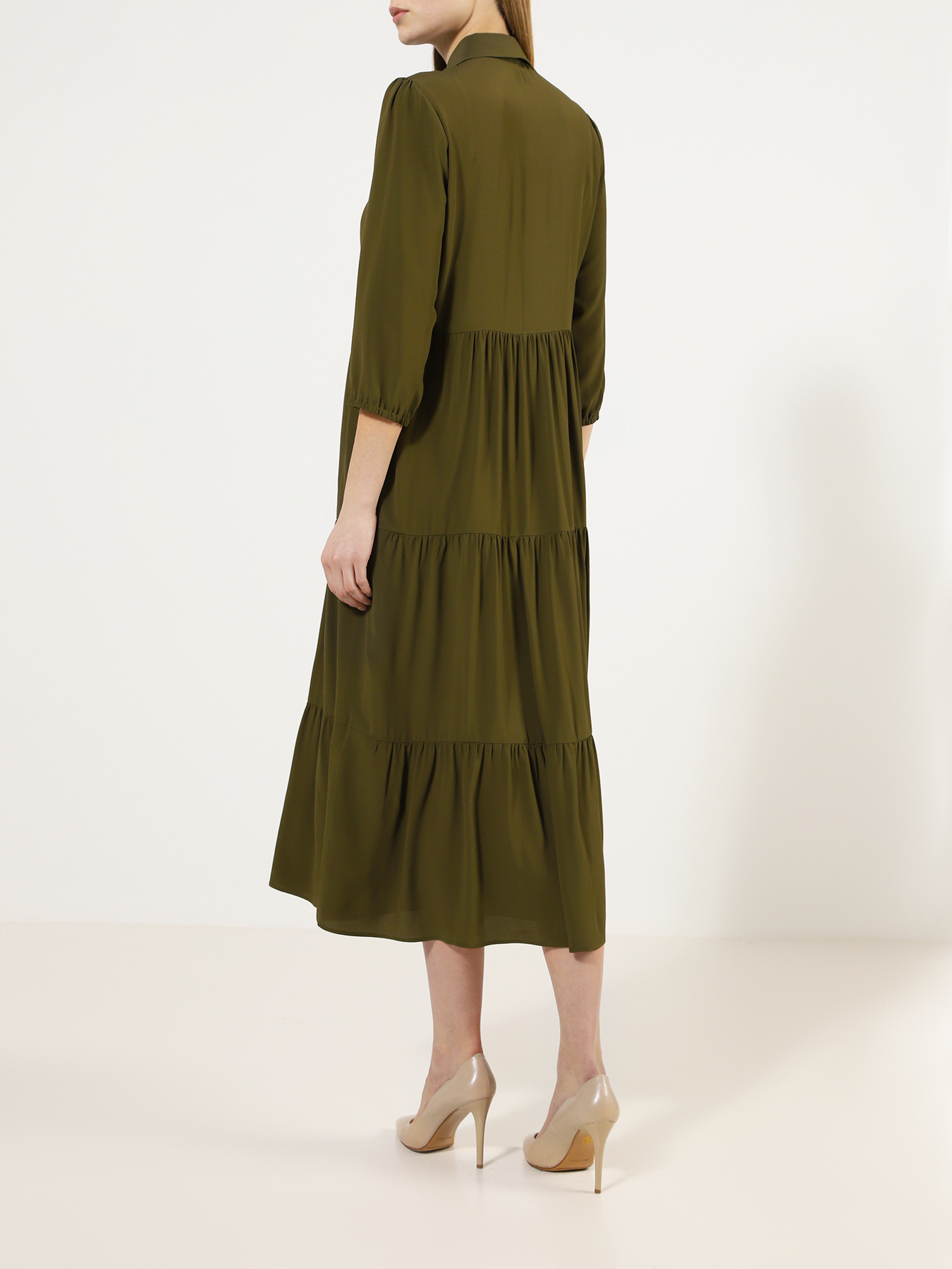 

Luisa Cerano Платье, Khaki, Платье