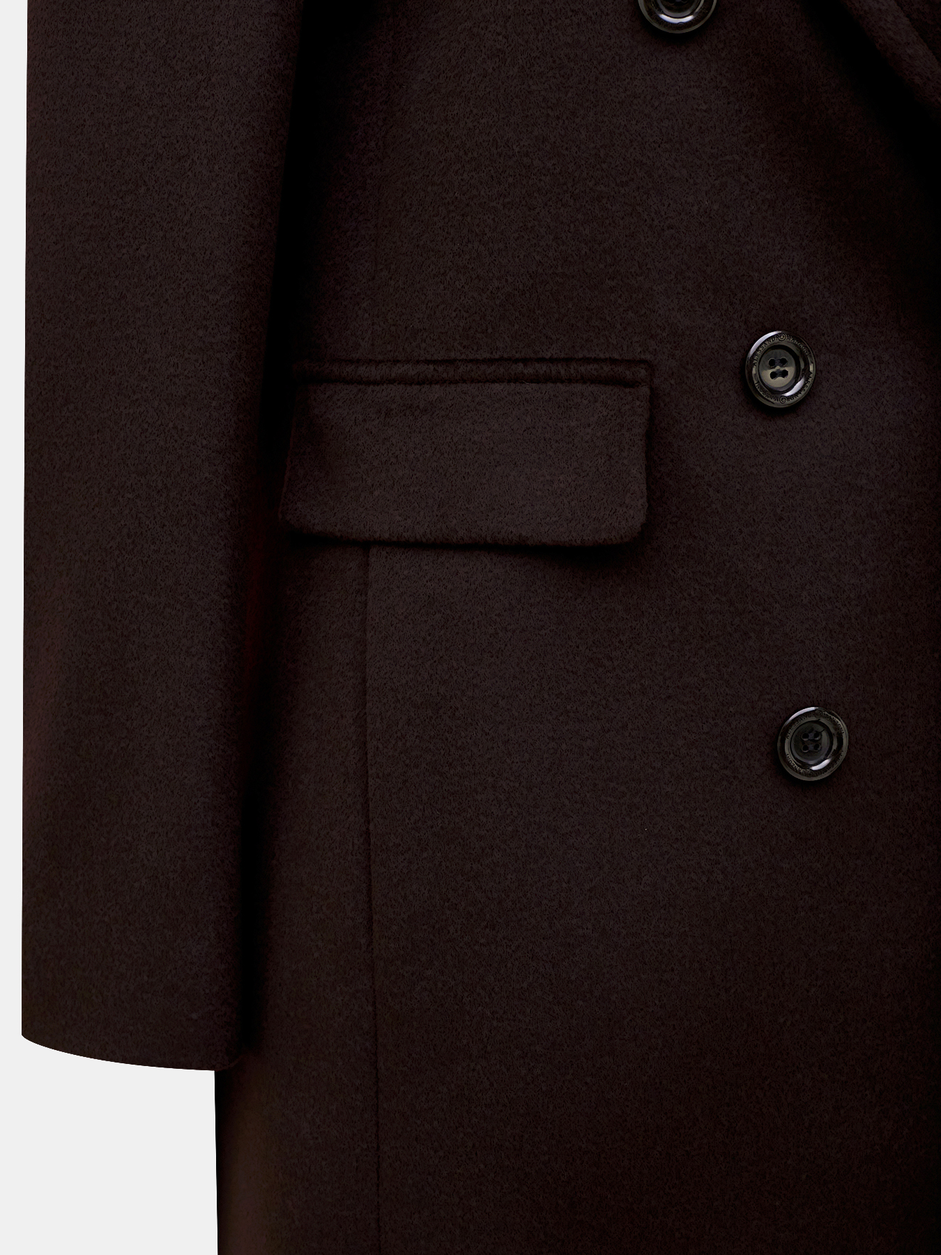 Пальто Alessandro Manzoni 360870-024, цвет коричневый, размер 48 - фото 5