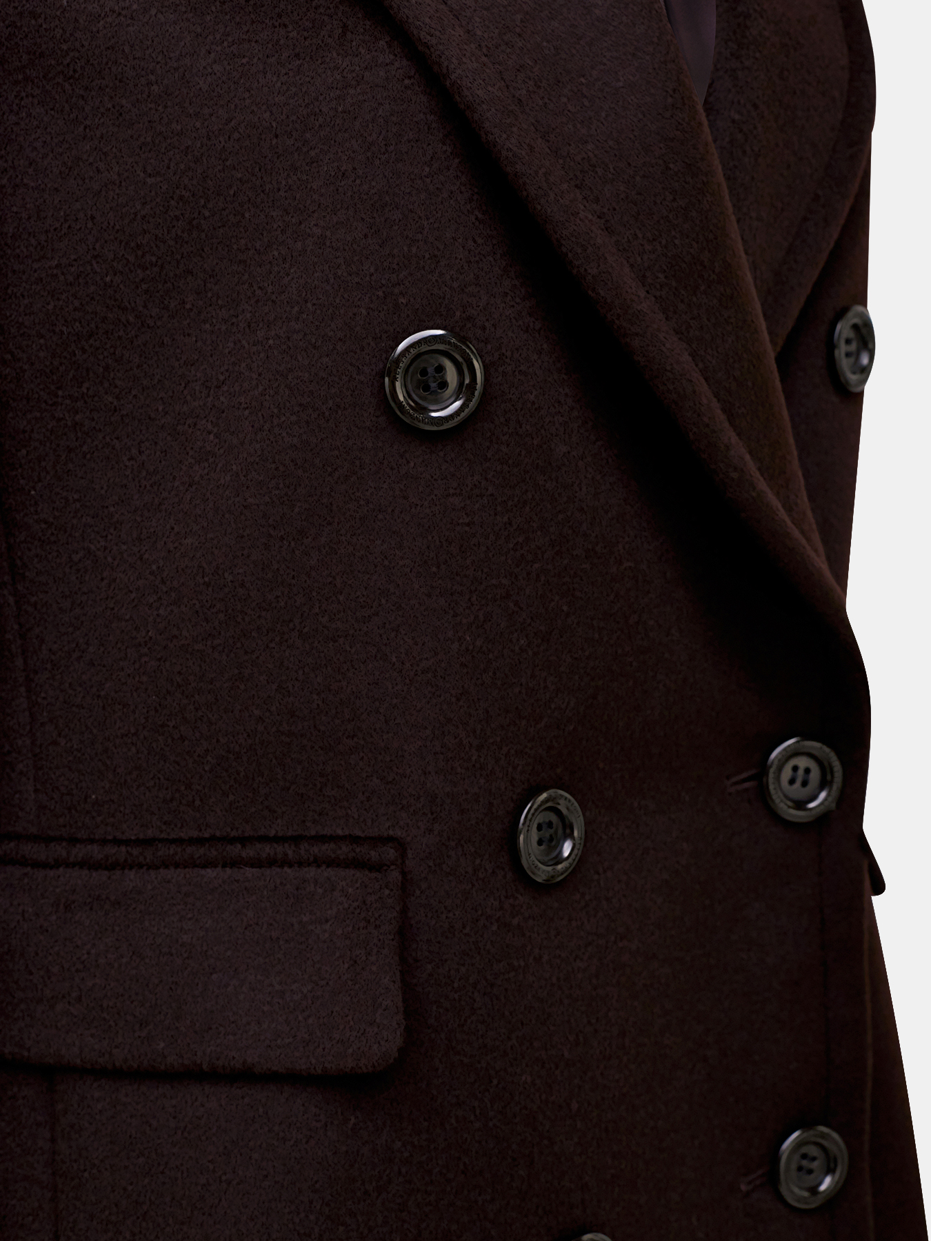 Пальто Alessandro Manzoni 360870-024, цвет коричневый, размер 48 - фото 2