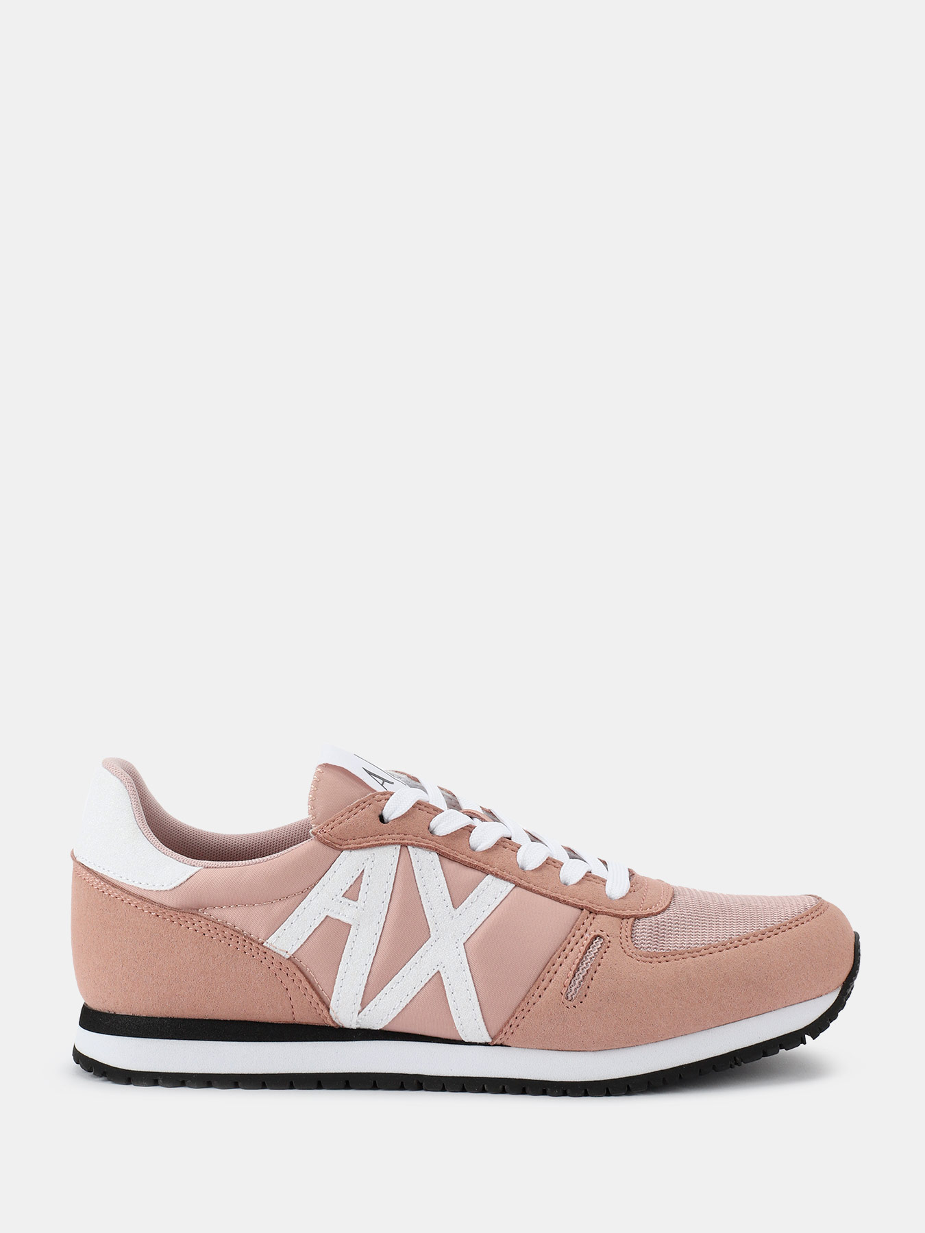 Женские кроссовки Armani Exchange. Цвет бежевый