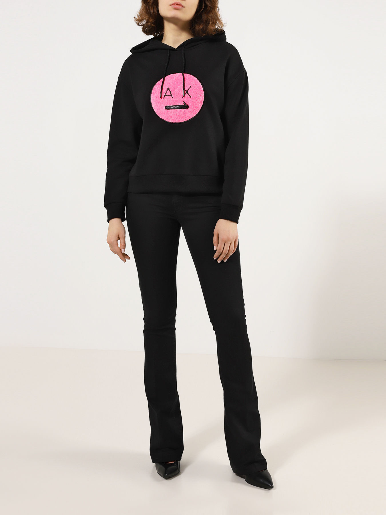 

Armani Exchange Худи, Chernyy, Худи