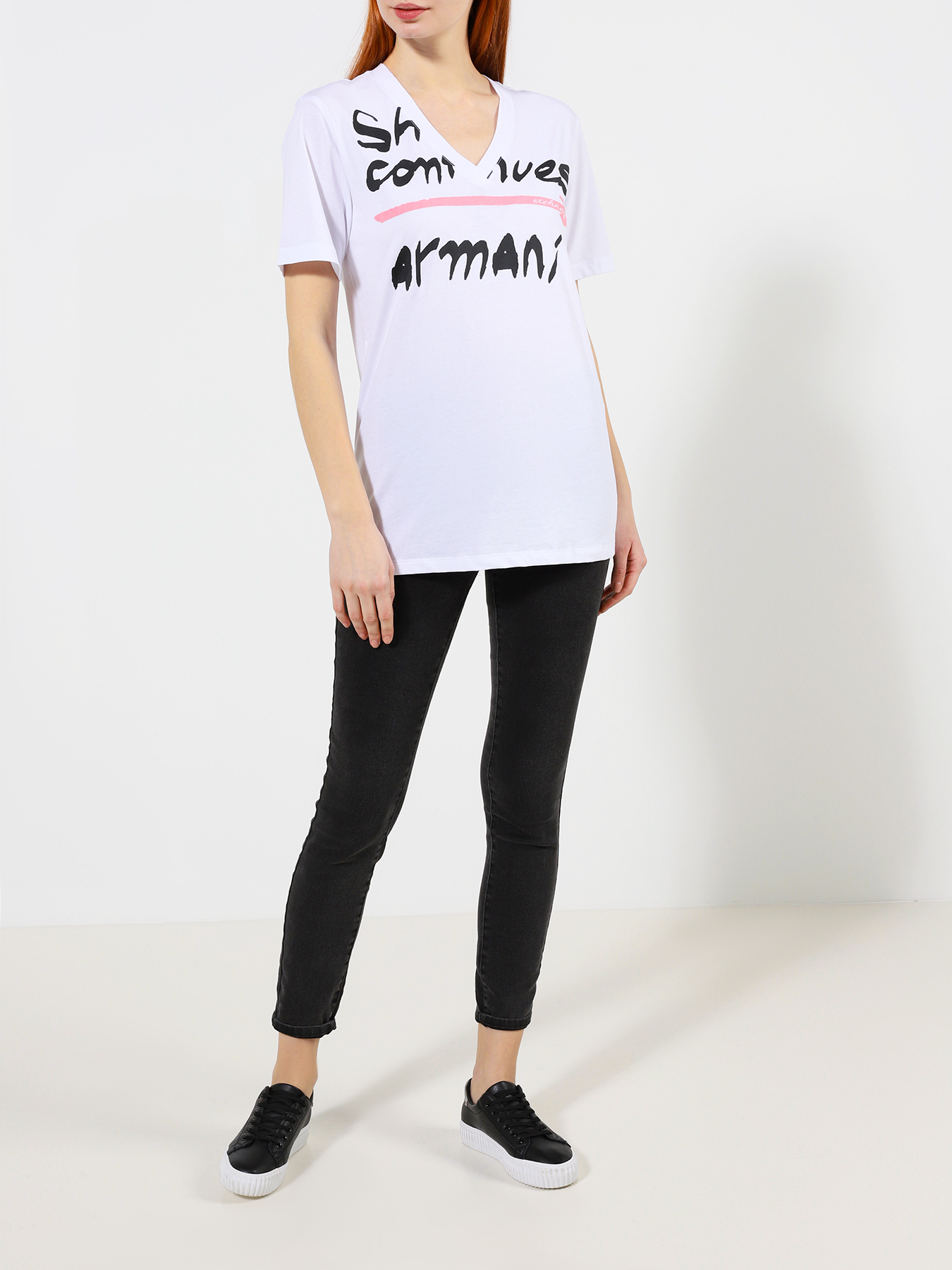

Armani Exchange Футболка, Belyy, Футболка