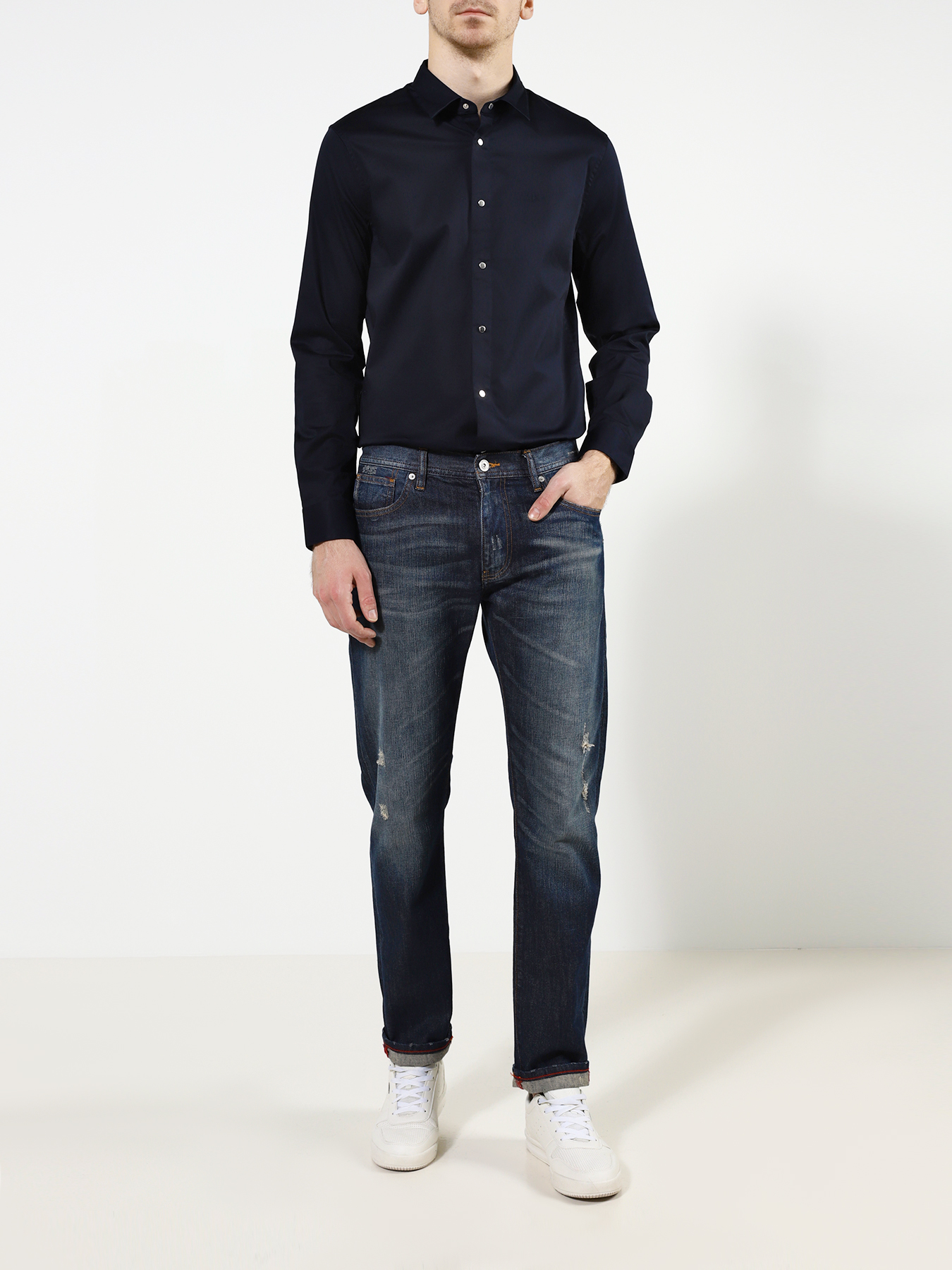 

Armani Exchange Рубашка, Siniy, Рубашка