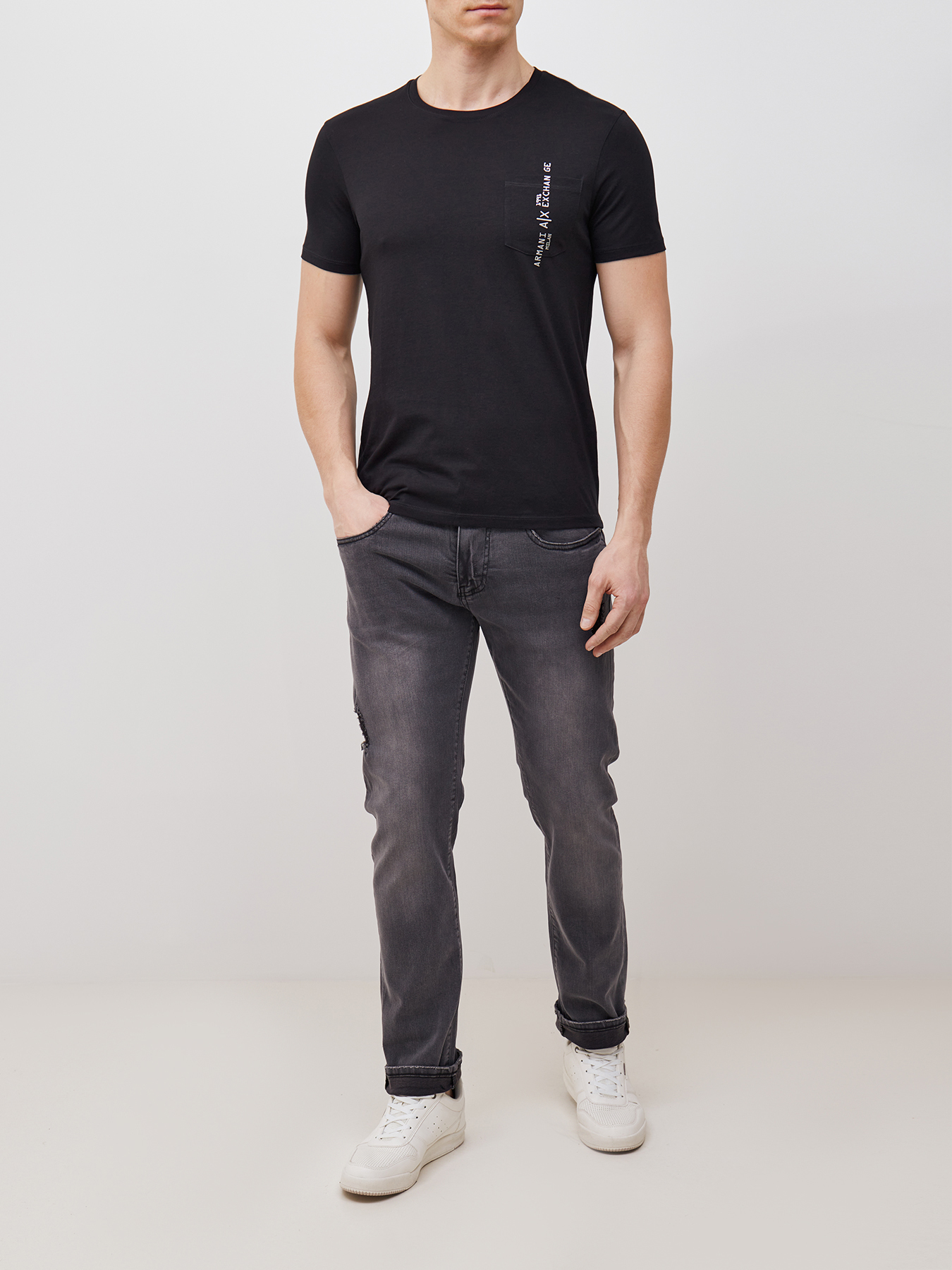 

Armani Exchange Футболка, Chernyy, Футболка