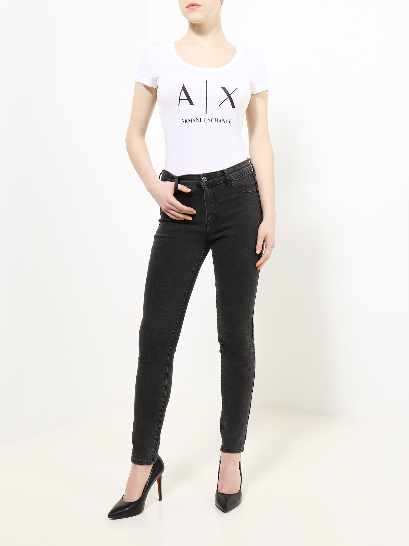 

Armani Exchange Футболка, Belyy, Футболка