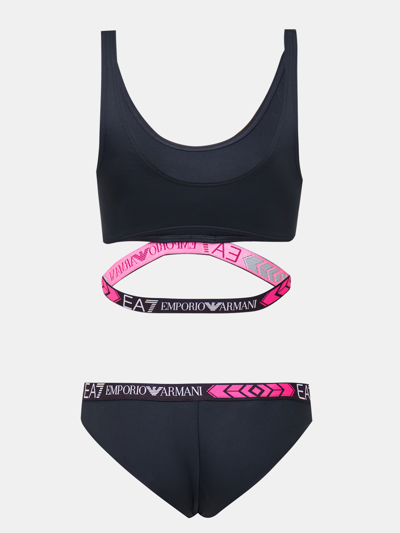 

EA7 Emporio Armani Купальник, Chernyy, Купальник
