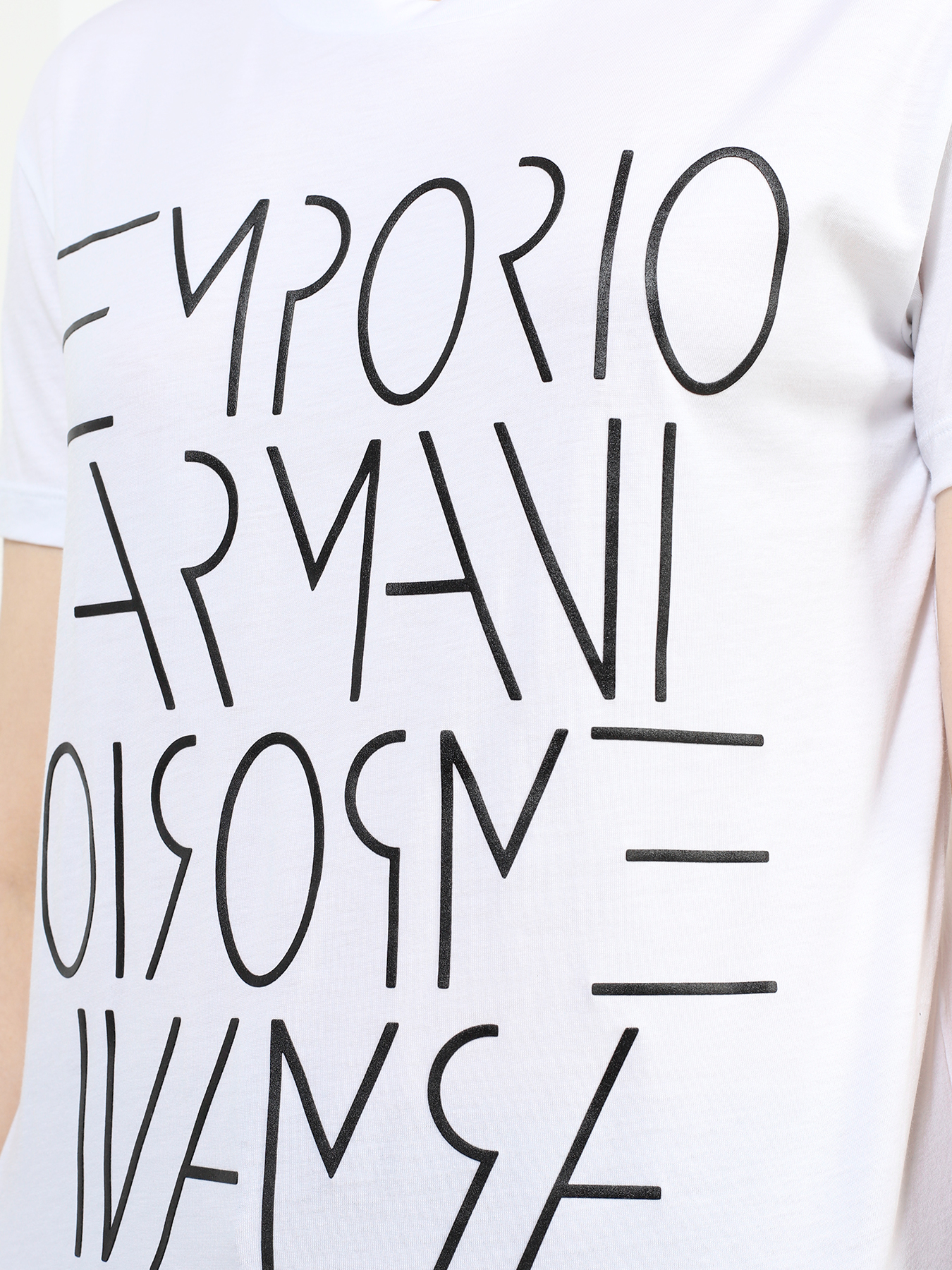 

Emporio Armani Футбока, Belyy, Футбока