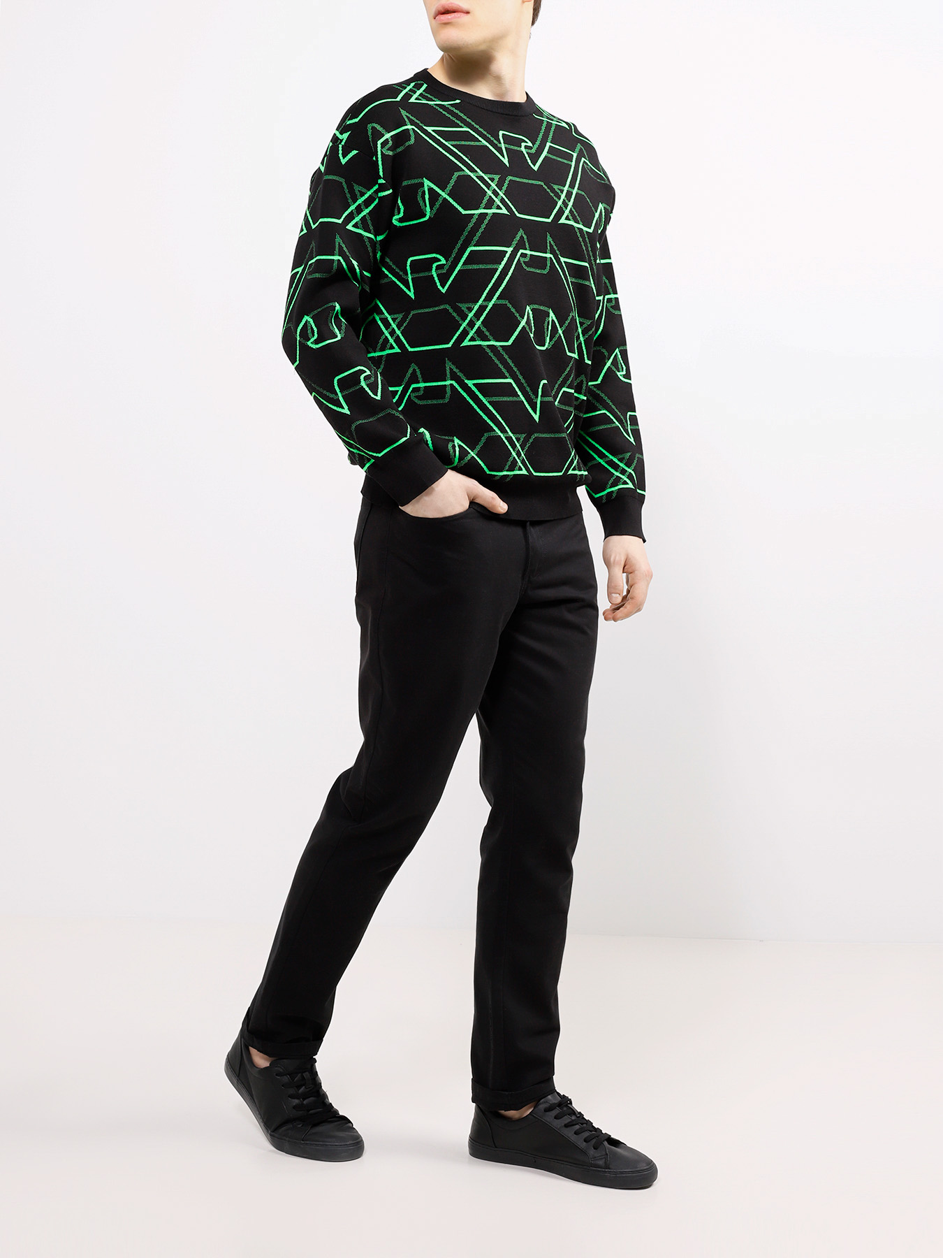 

Emporio Armani Джемпер, Chernyy, Джемпер