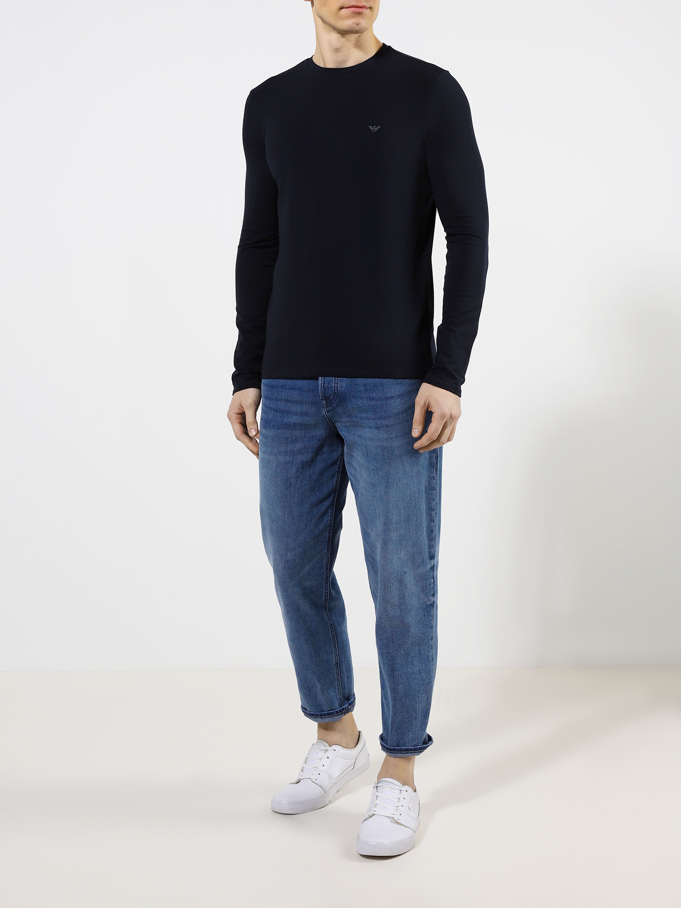 

Emporio Armani Лонгслив, Siniy, Лонгслив