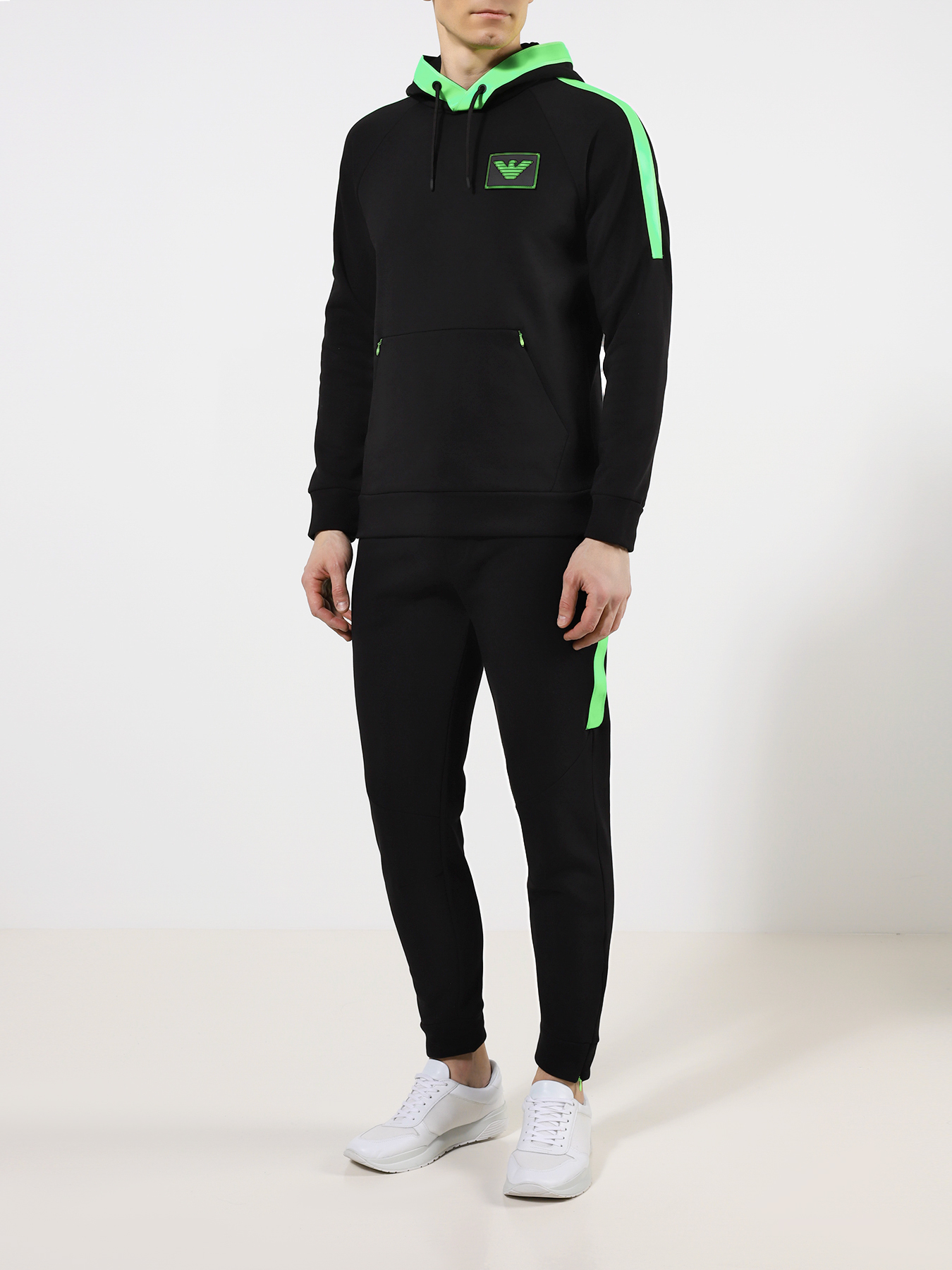 

Emporio Armani Худи, Chernyy, Худи