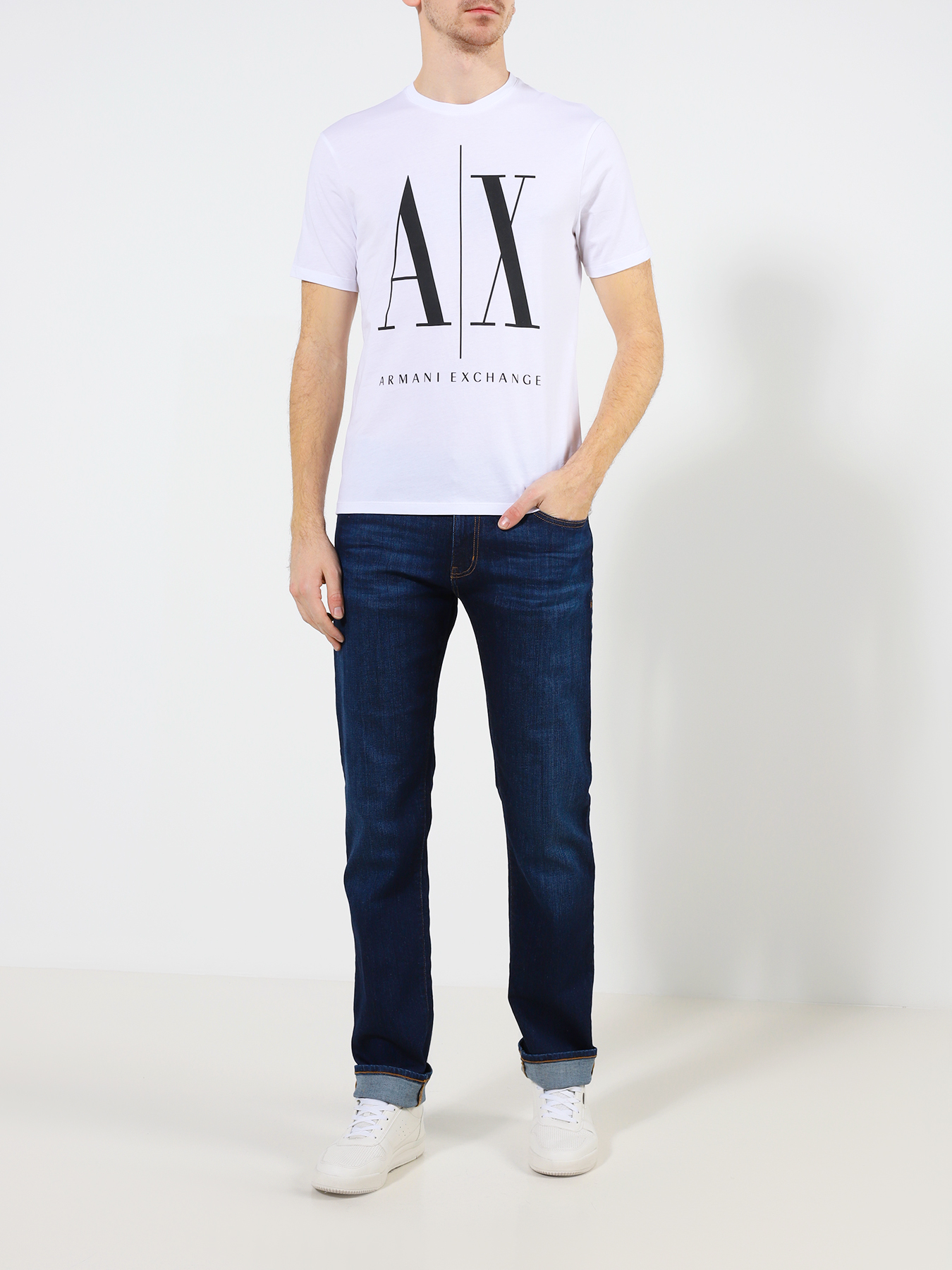 

Armani Exchange Футболка, Belyy, Футболка