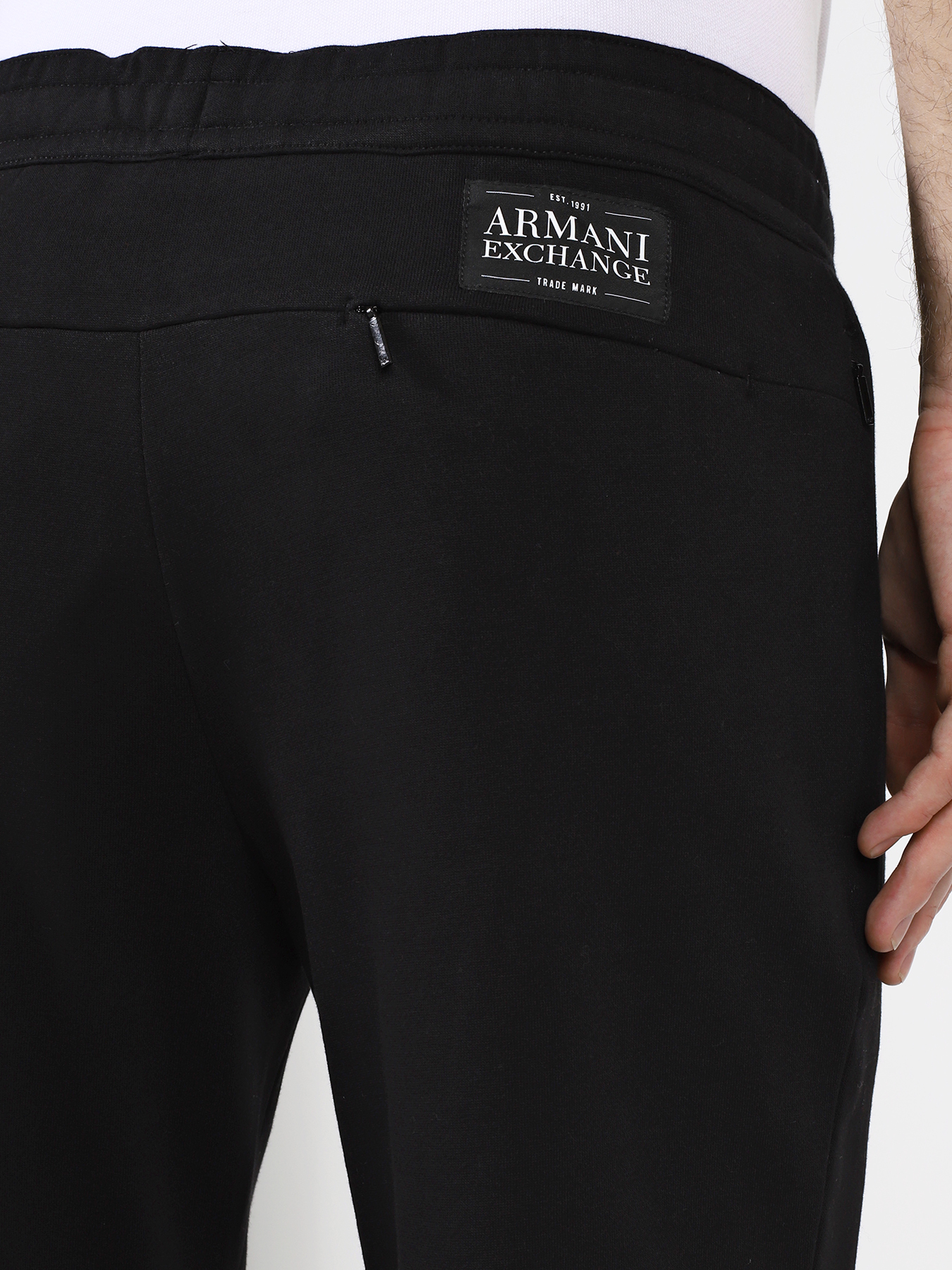 Спортивные брюки Armani Exchange 363981-046, цвет черный, размер 54-56 - фото 3