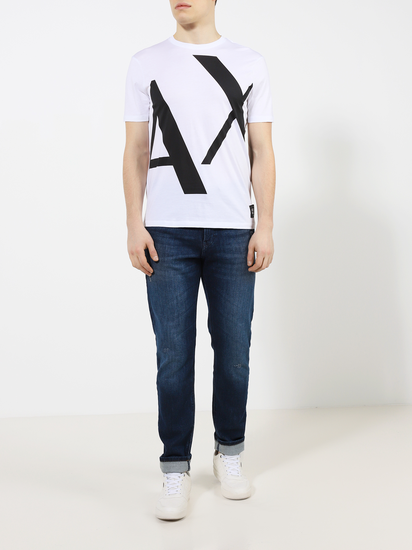 

Armani Exchange Футболка, Belyy, Футболка
