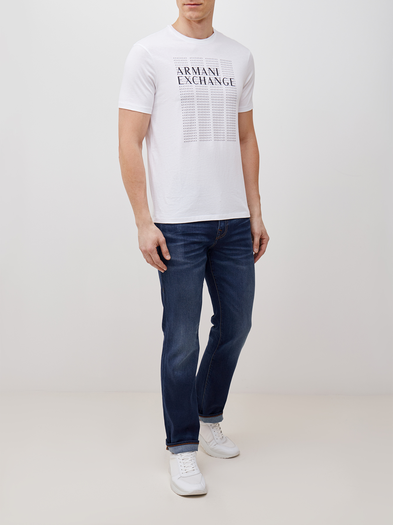 

Armani Exchange Футболка, Belyy, Футболка
