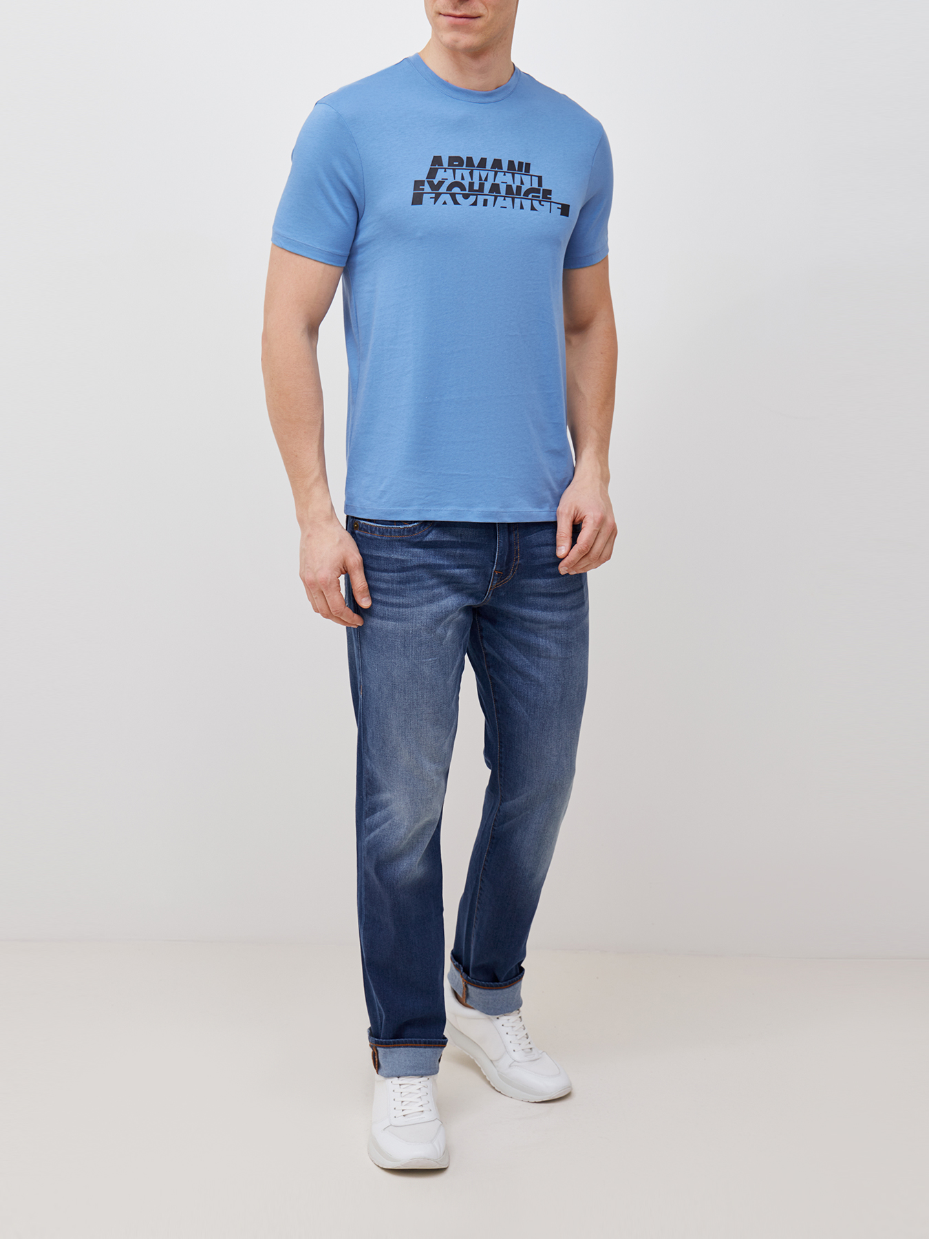 

Armani Exchange Футболка, Goluboy, Футболка