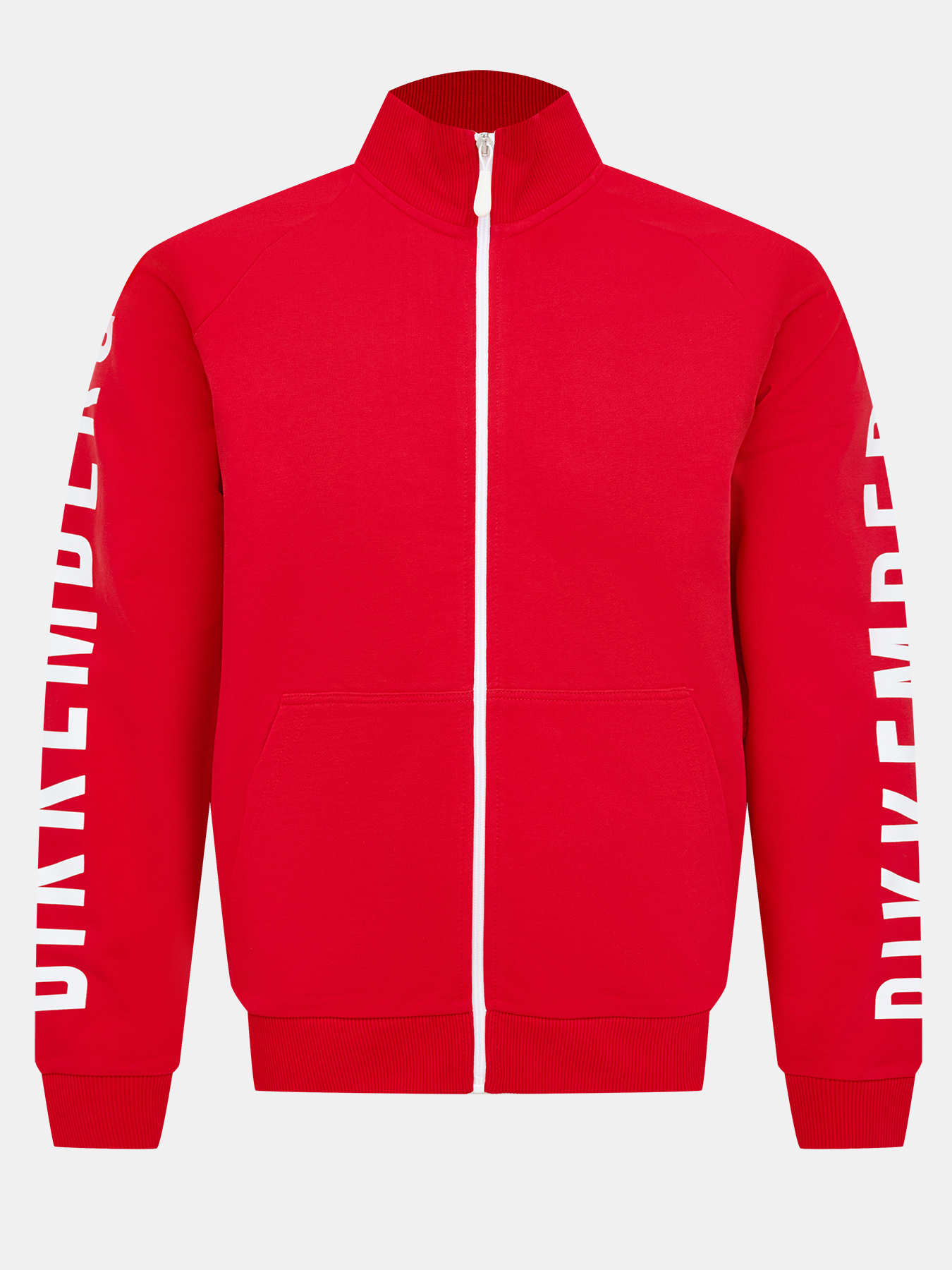Олимпийка Bikkembergs. Цвет красный