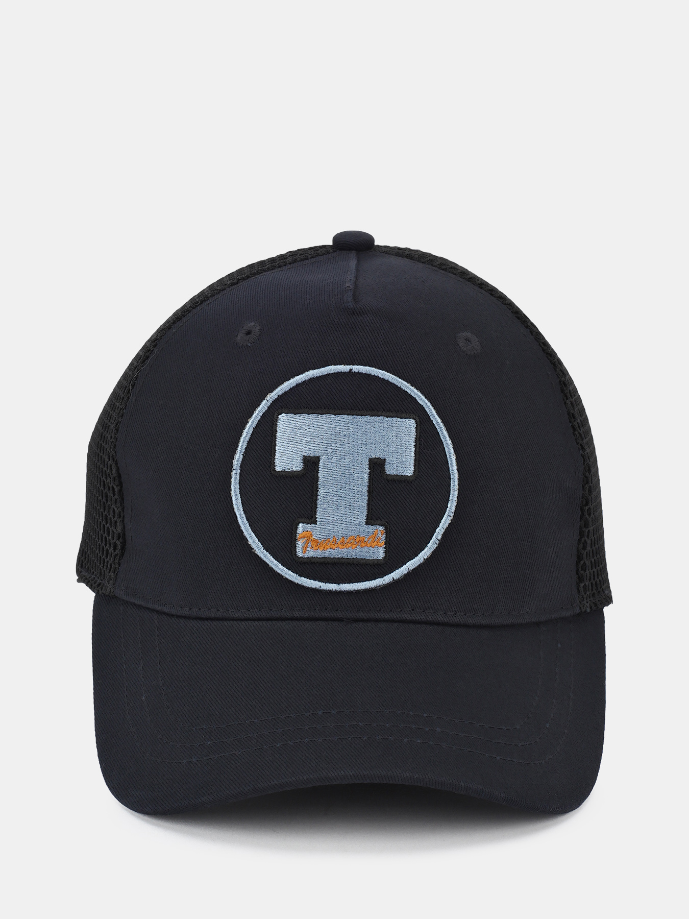 

Trussardi Jeans Бейсболка с лого, Temno_siniy, Бейсболка с лого