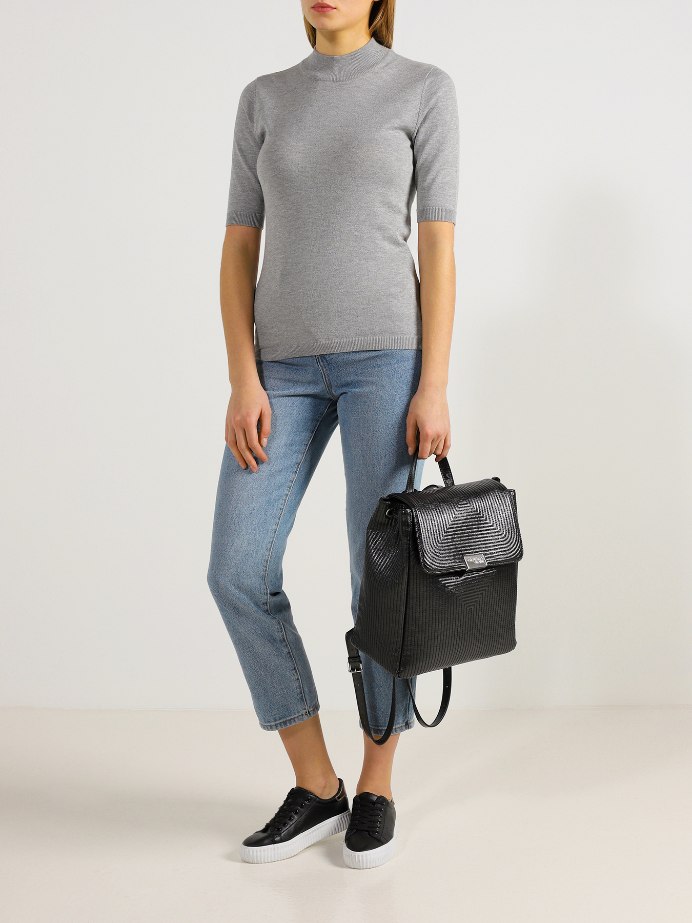 

Trussardi Jeans Женский рюкзак, Chernyy, Женский рюкзак