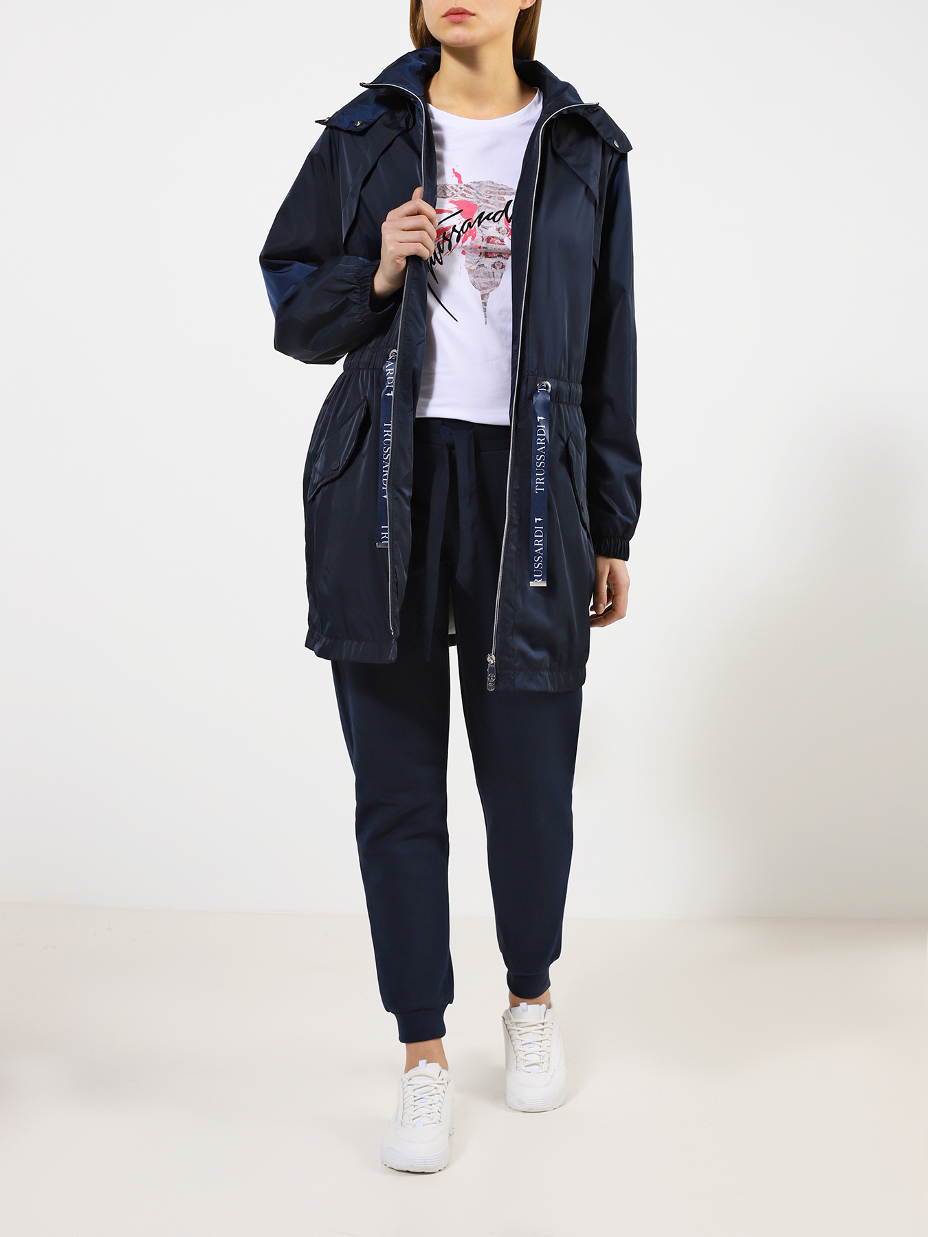 

Trussardi Jeans Плащ, Siniy, Плащ