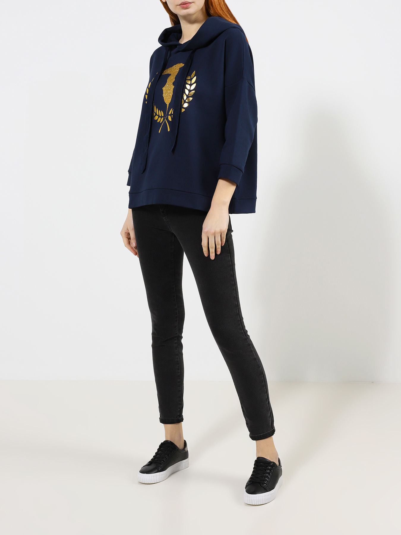 

Trussardi Jeans Худи, Siniy, Худи