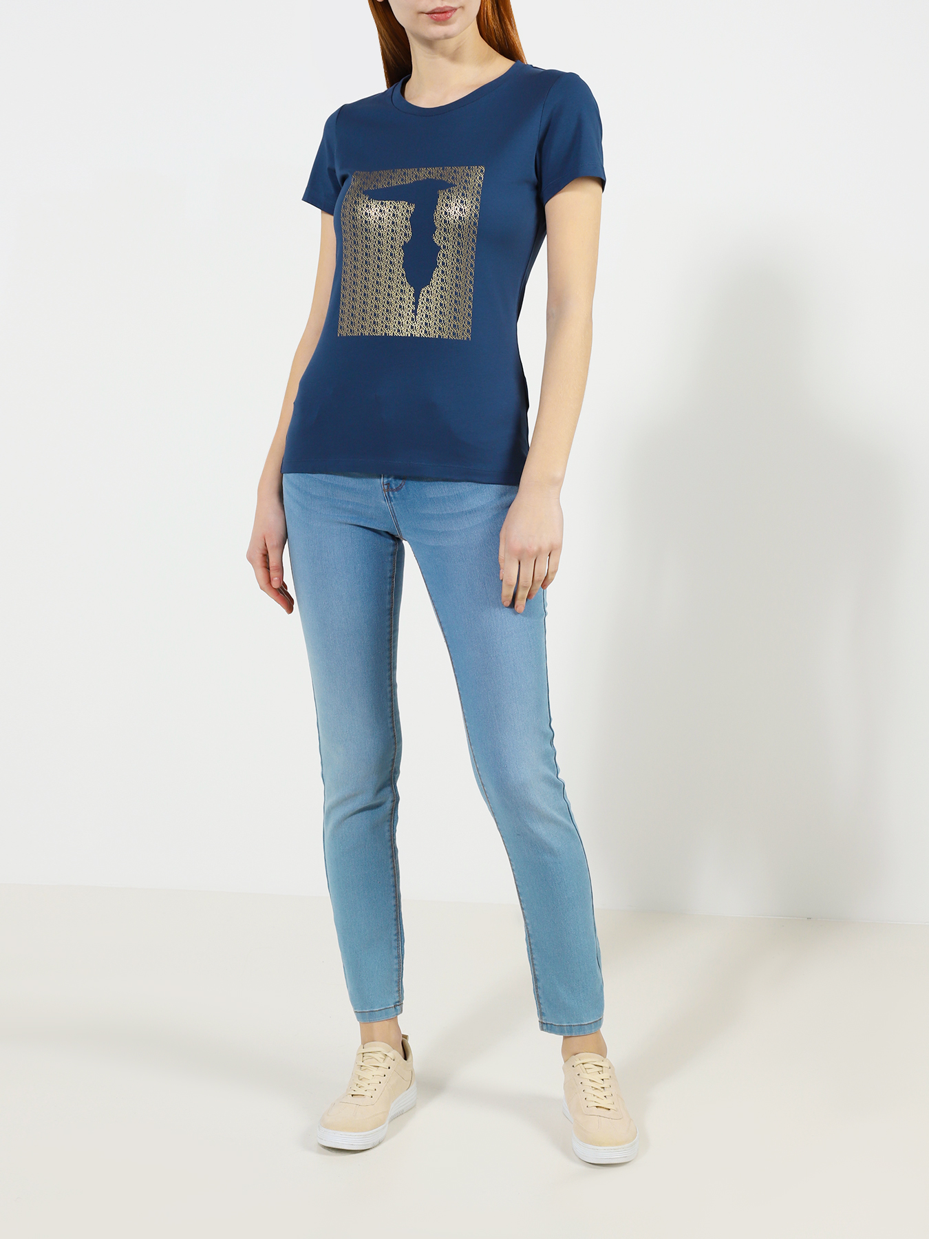 

Trussardi Jeans Футболка, Siniy, Футболка
