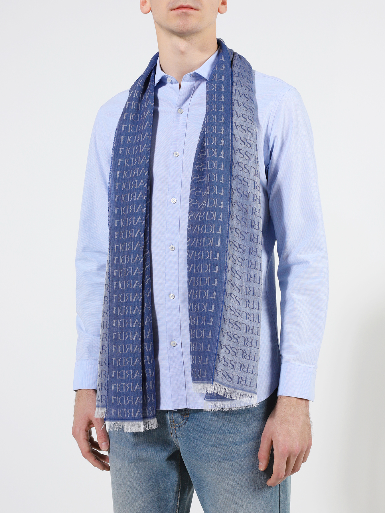 

Trussardi Jeans Шарф, Siniy, Шарф