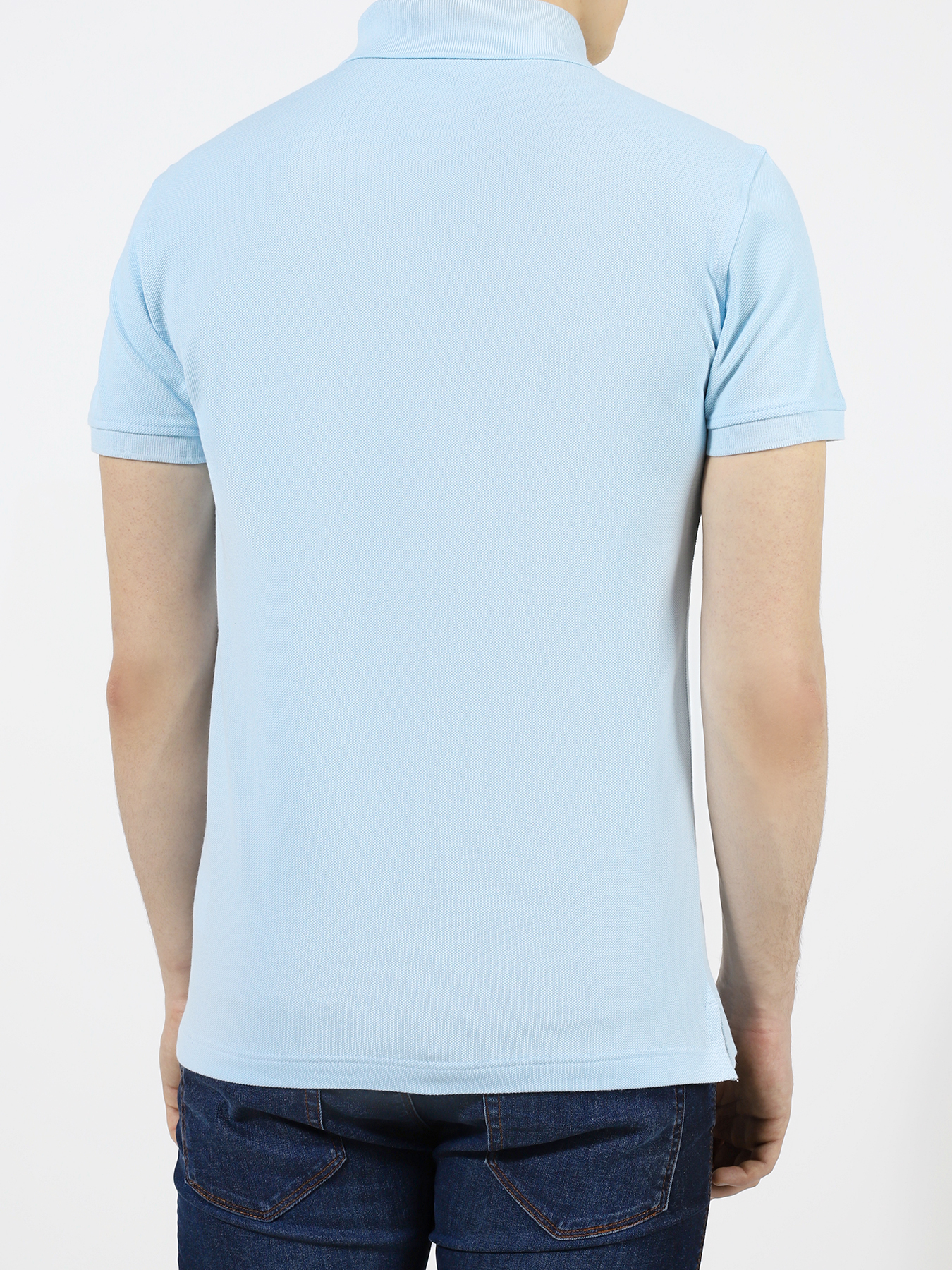 

Trussardi Jeans Поло, Goluboy, Поло