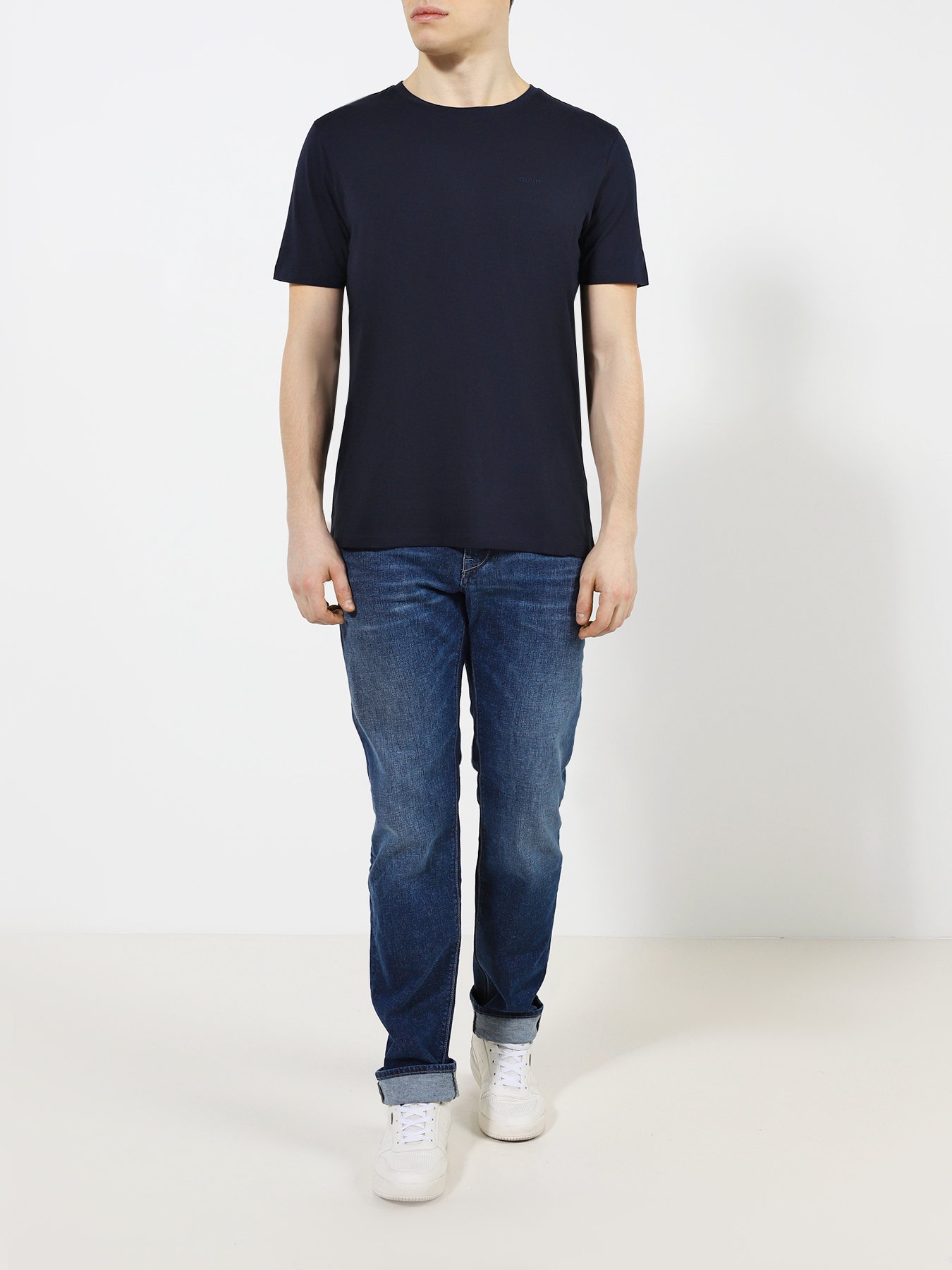 

HUGO Футболка Dero, Siniy, Футболка Dero