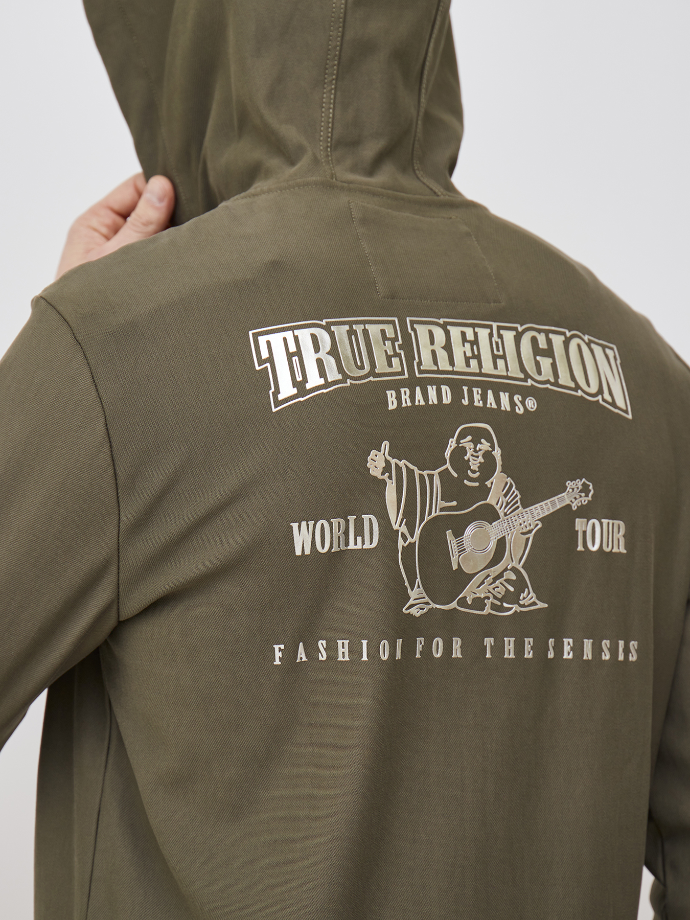 

True Religion Толстовка, Khaki, Толстовка