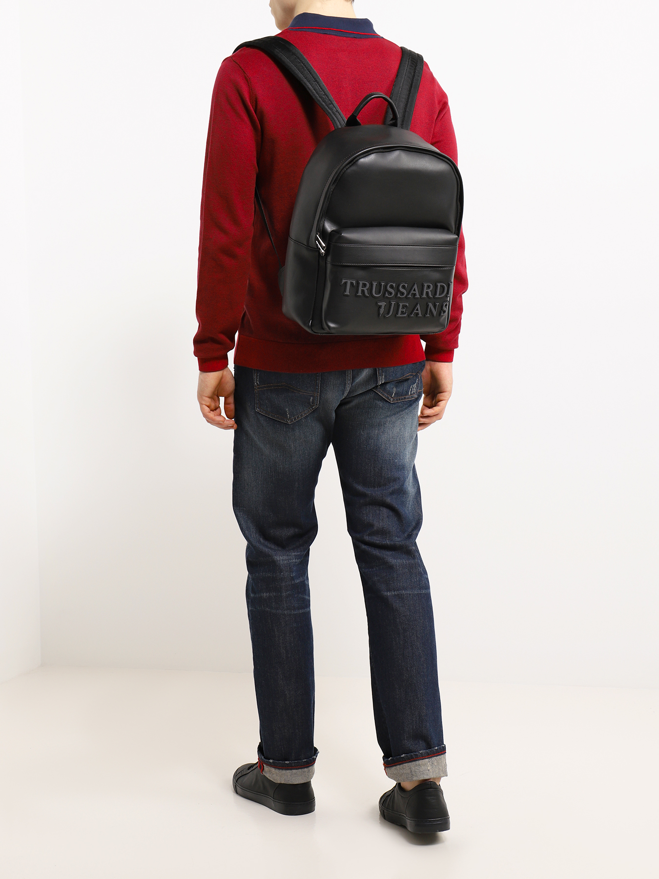

Trussardi Jeans Рюкзак, Chernyy, Рюкзак