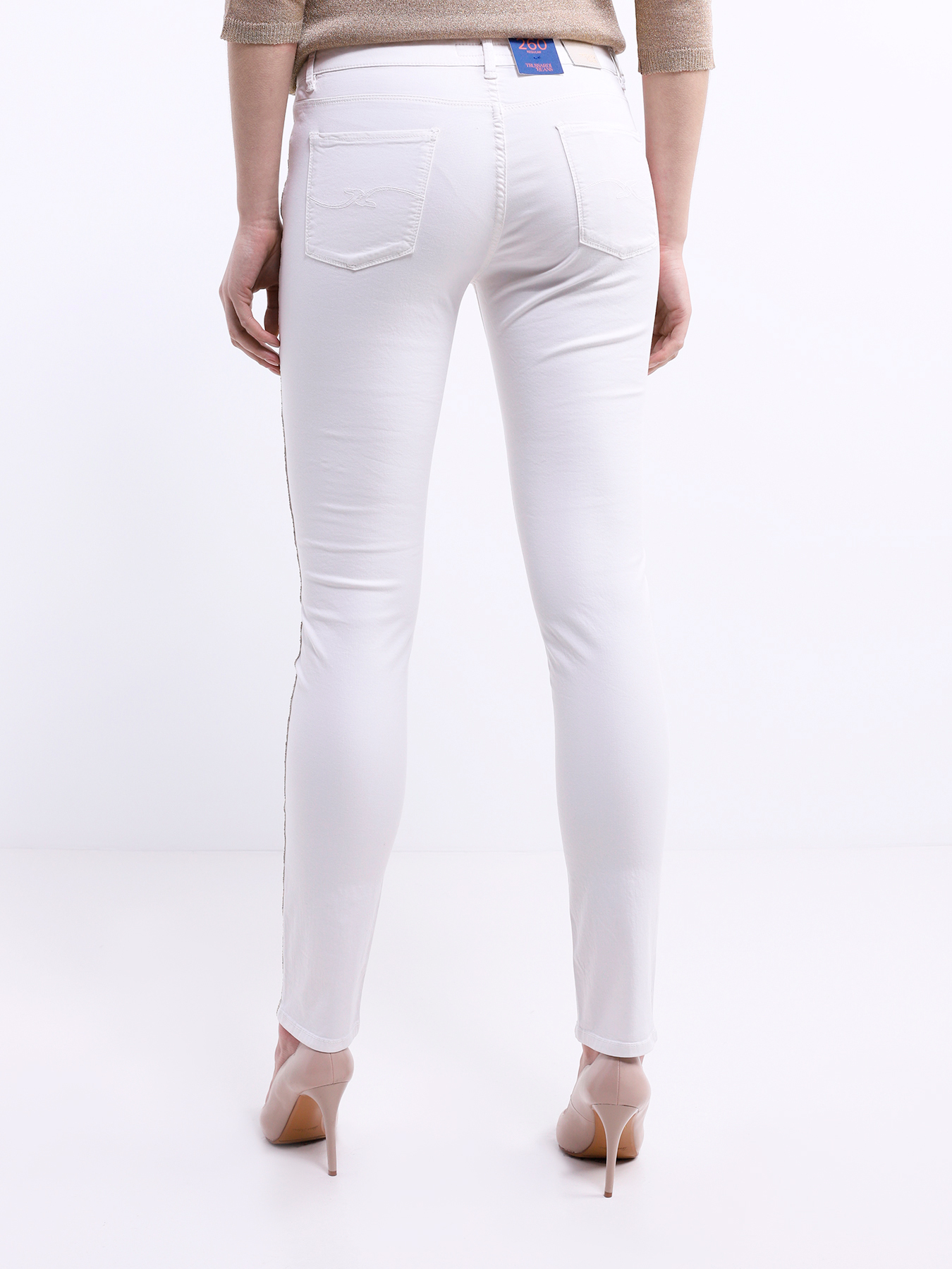 

Trussardi Jeans Узкие джинсы, Belyy, Узкие джинсы