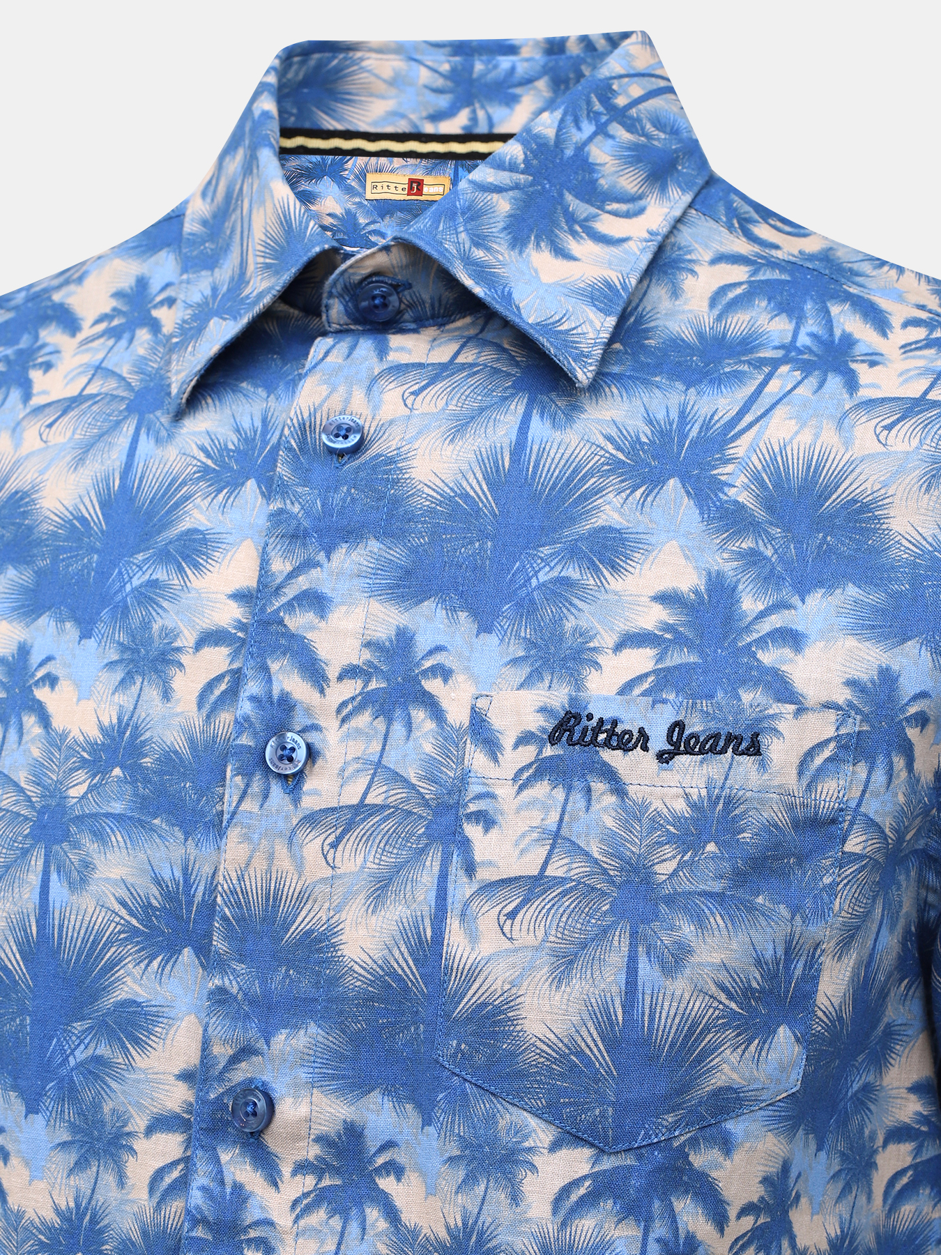Рубашка Ritter Jeans. Цвет мультиколор