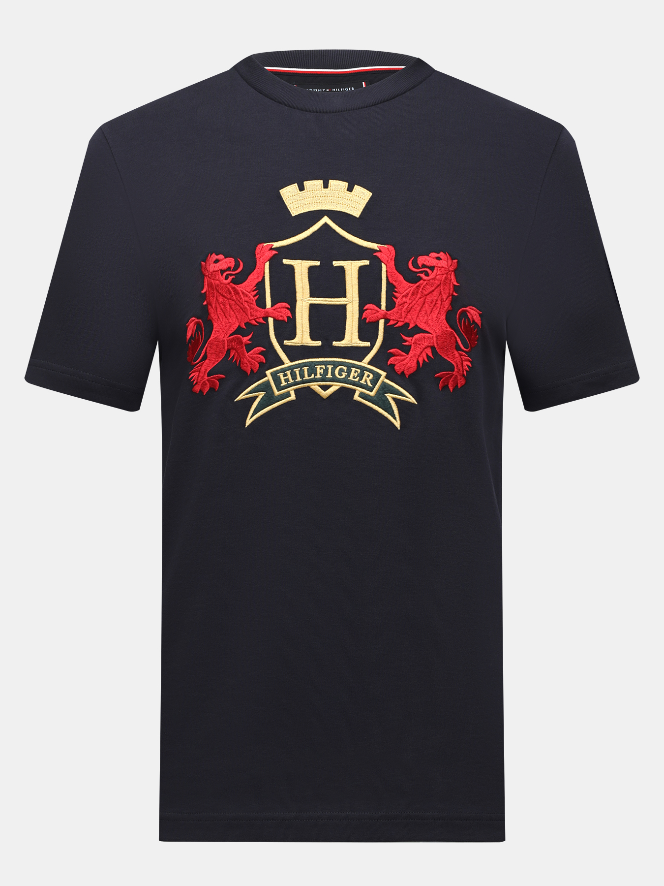 Футболка Tommy Hilfiger. Цвет синий