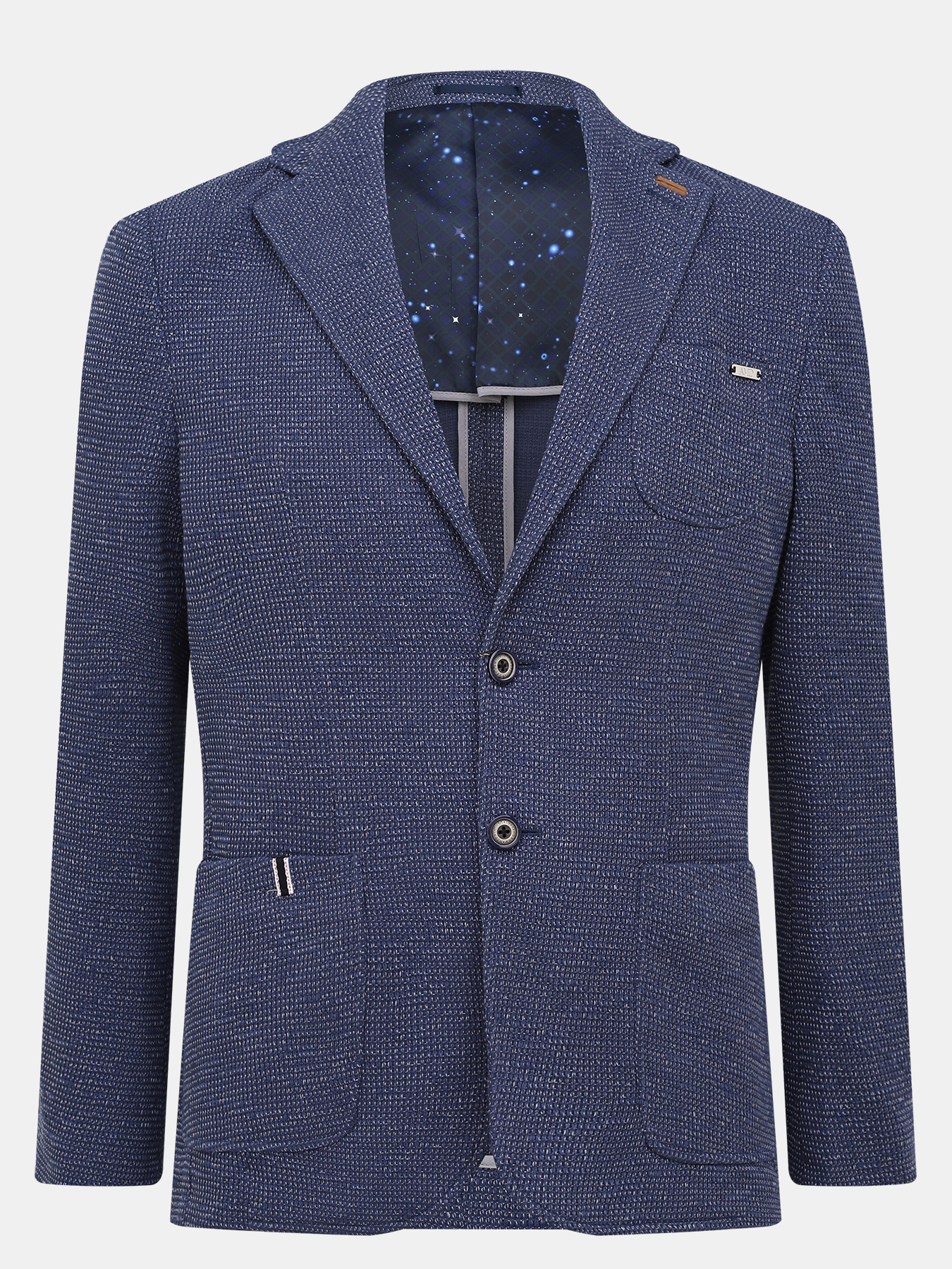 Пиджак Alessandro Manzoni Denim. Цвет синий