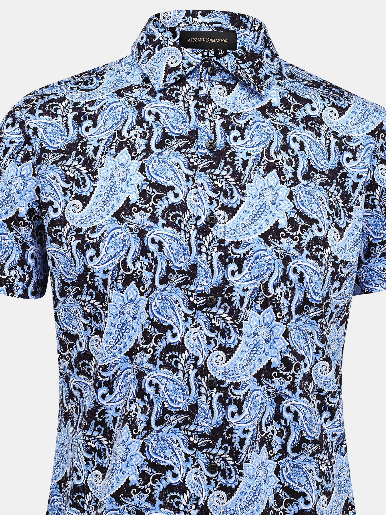 Рубашка Alessandro Manzoni 375502-027, цвет мультиколор, размер 52 - фото 2