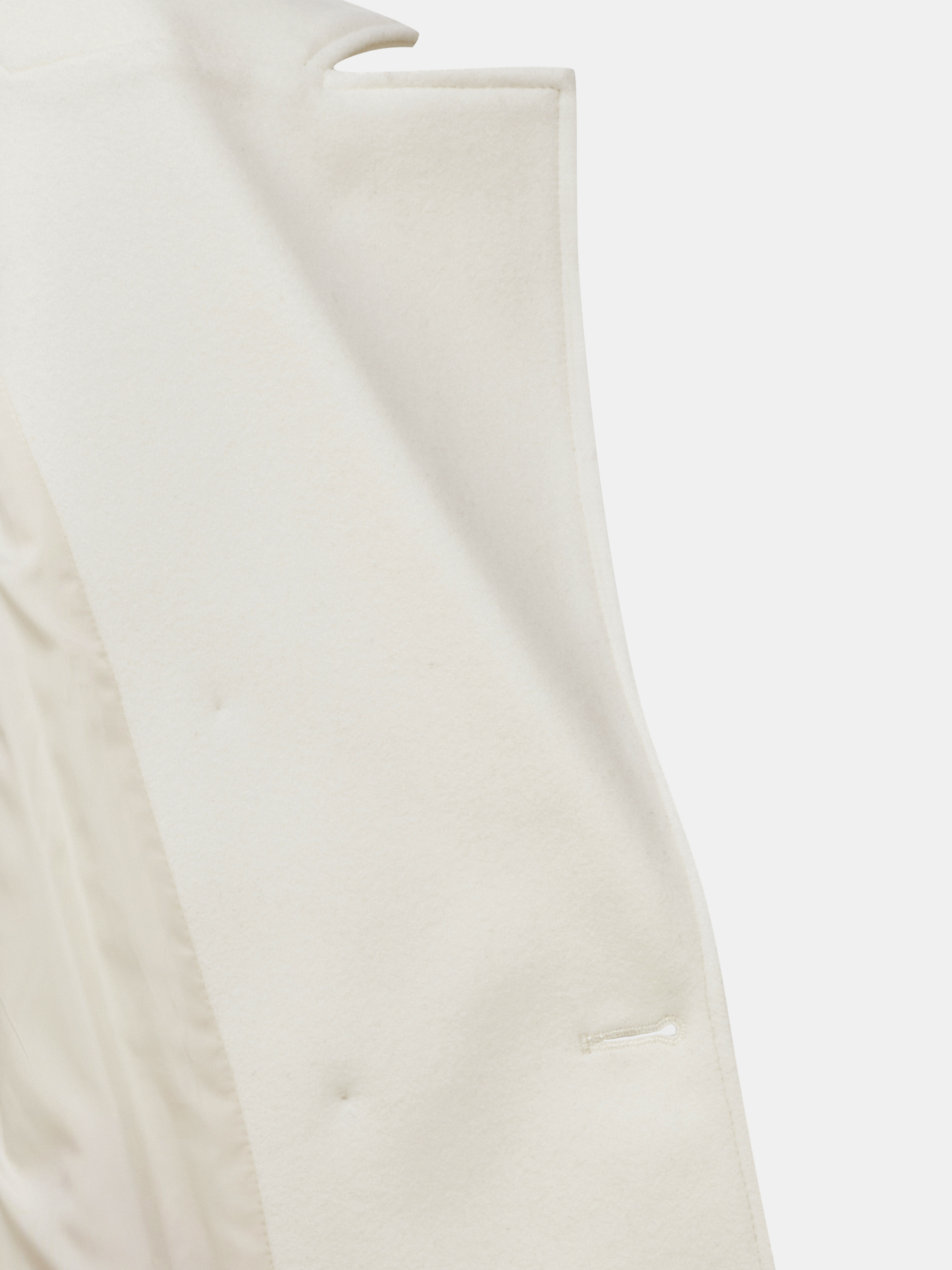 Полупальто Trussardi Jeans. Цвет молочный