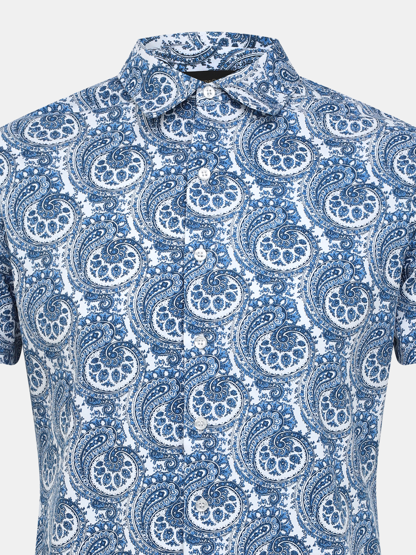 Рубашка Alessandro Manzoni 377467-030, цвет голубой, размер 58 - фото 3