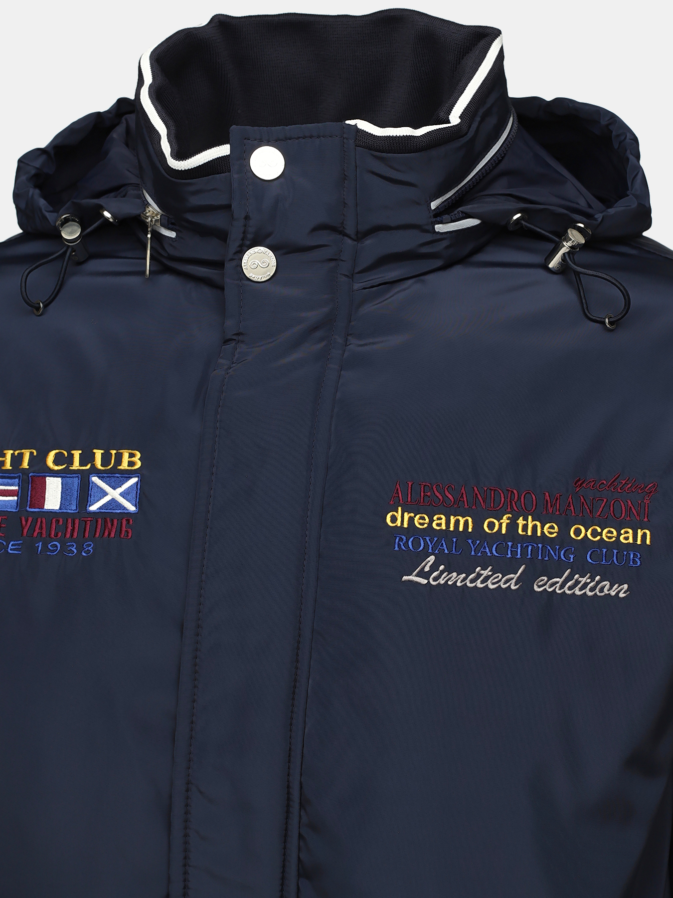 Куртка Alessandro Manzoni Yachting 379540-029, цвет темно-синий, размер 56 - фото 7