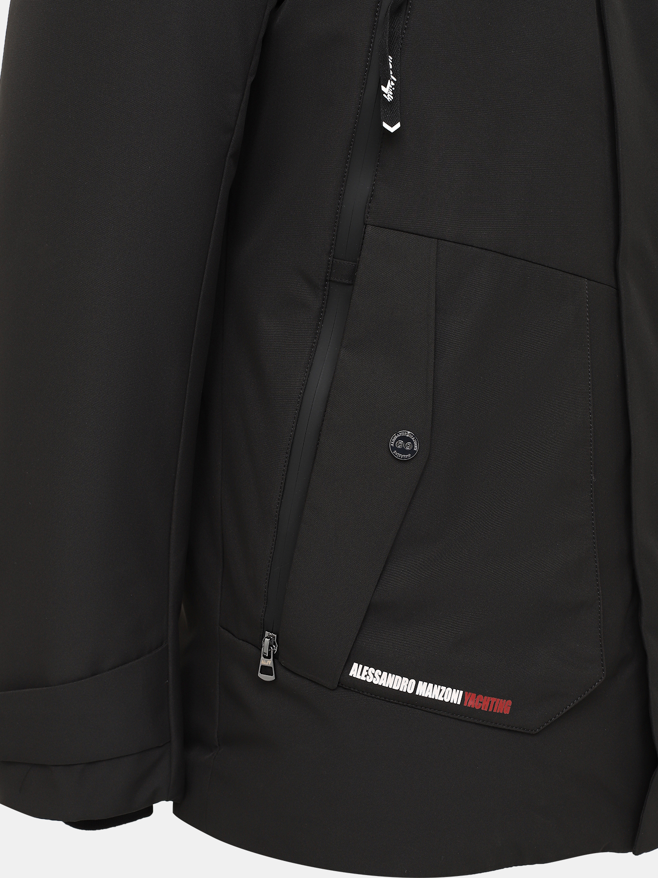 Зимняя куртка Alessandro Manzoni Yachting 382195-026, цвет черный, размер 50 - фото 3