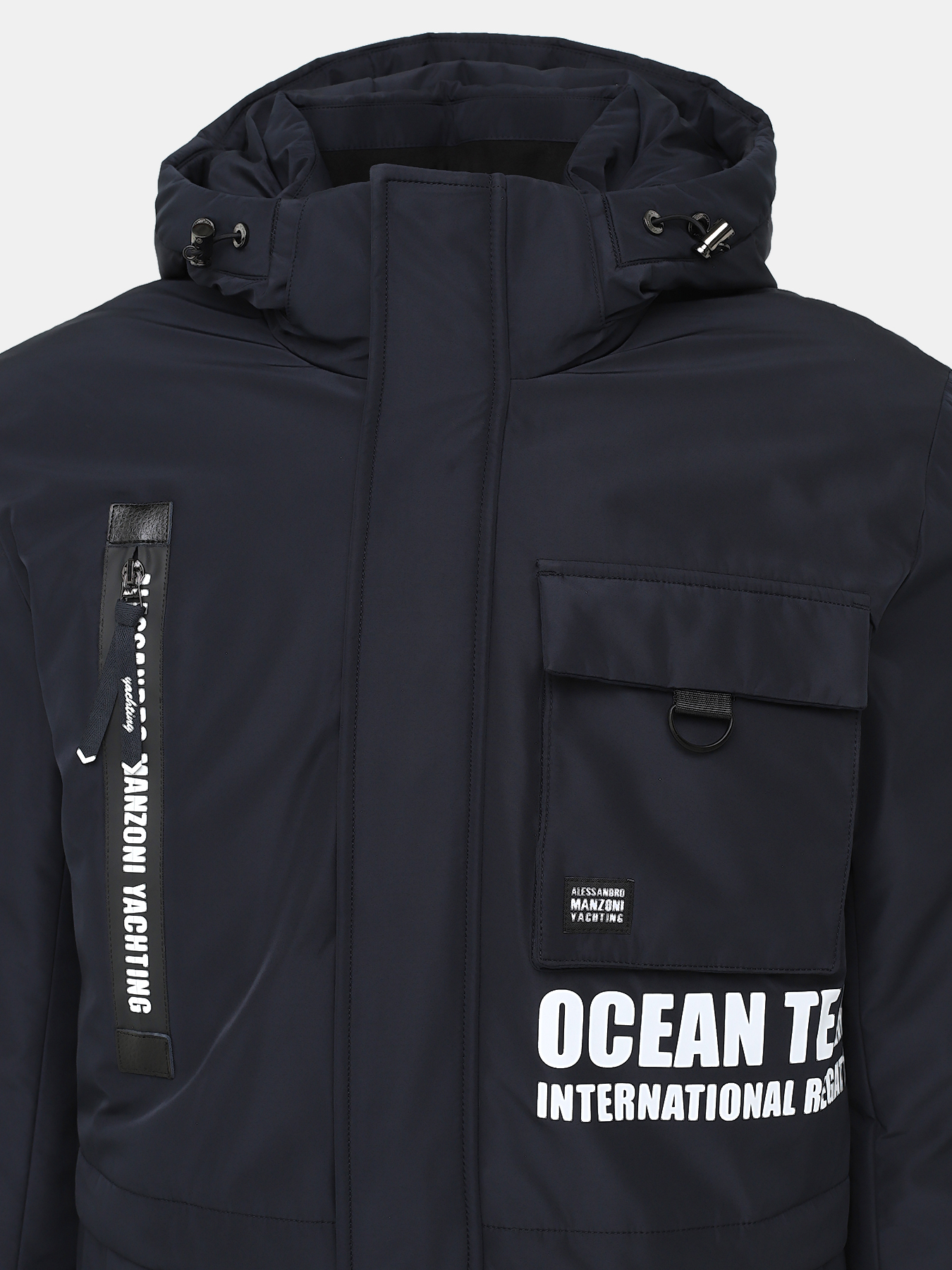 Куртка Alessandro Manzoni Yachting 382196-030, цвет темно-синий, размер 58 - фото 2
