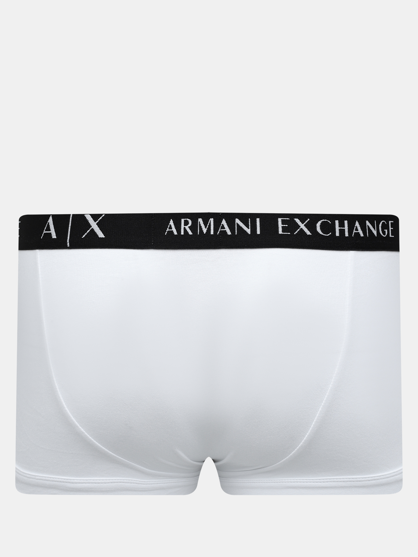 Мужские боксеры (3 шт) Armani Exchange. Цвет черный