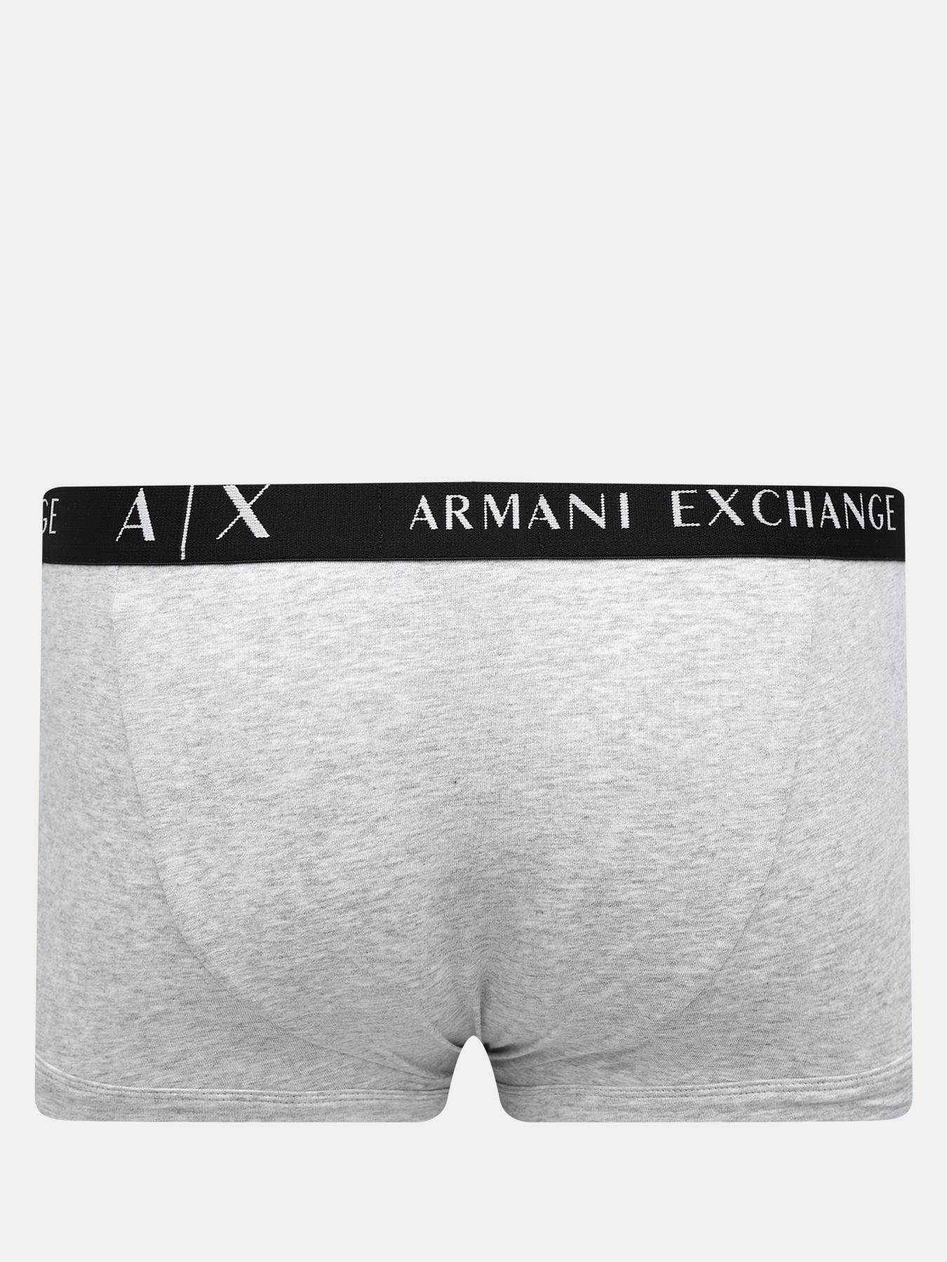 Мужские боксеры (3 шт) Armani Exchange. Цвет черный